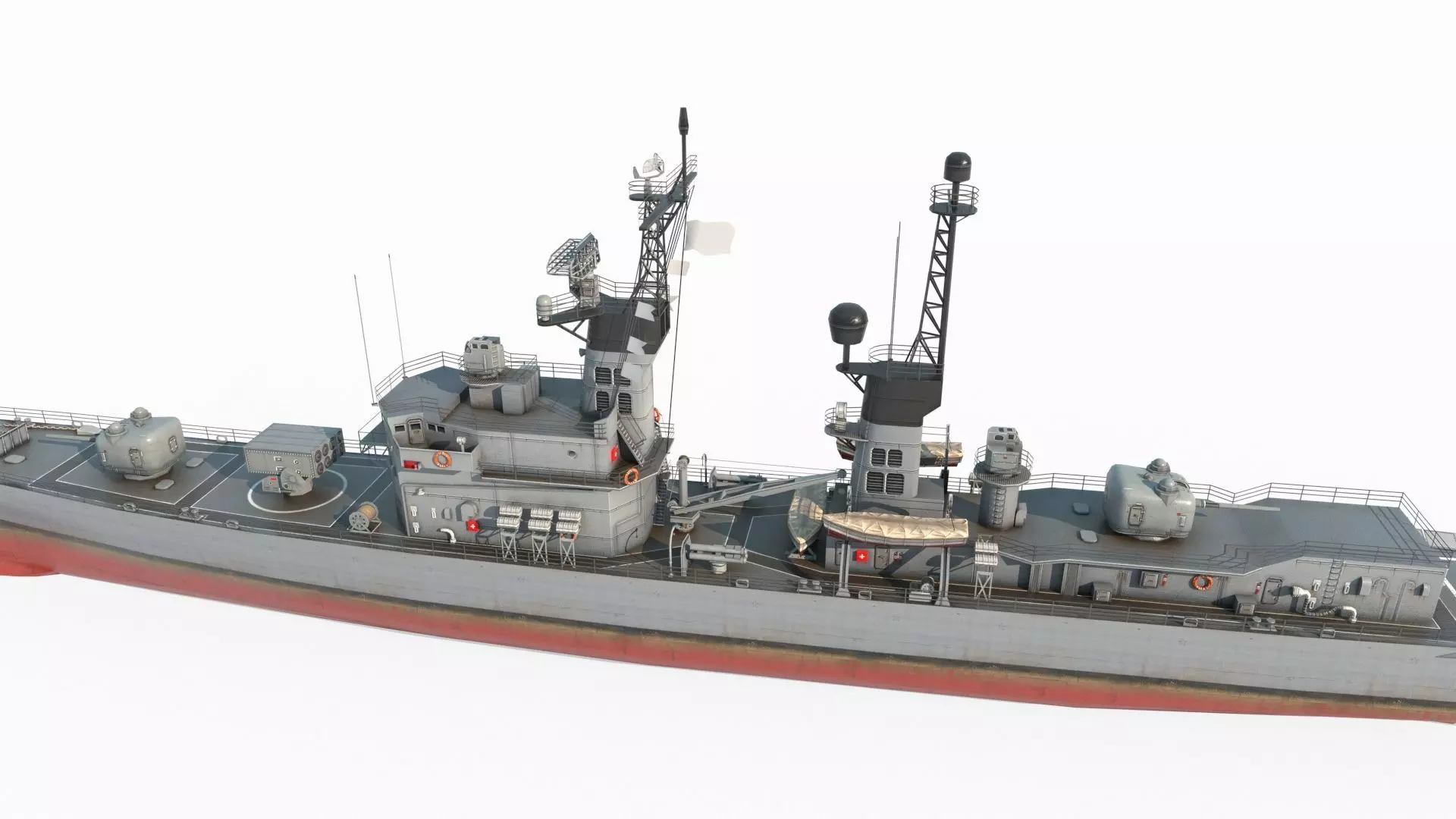 Modern Warfare Weapons and Warships 3D model_5