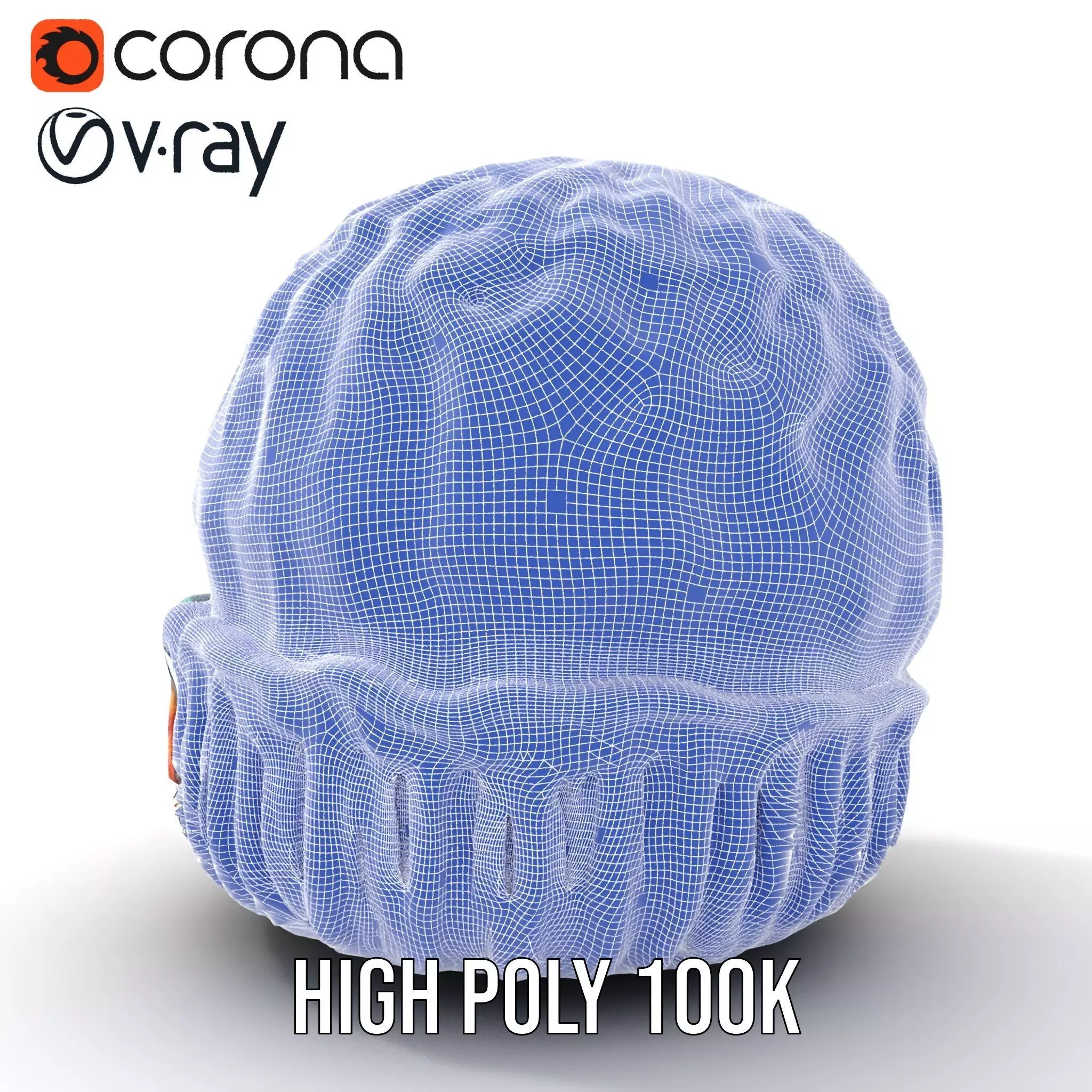 Vibrant Knit Beanie model pack Texture_34