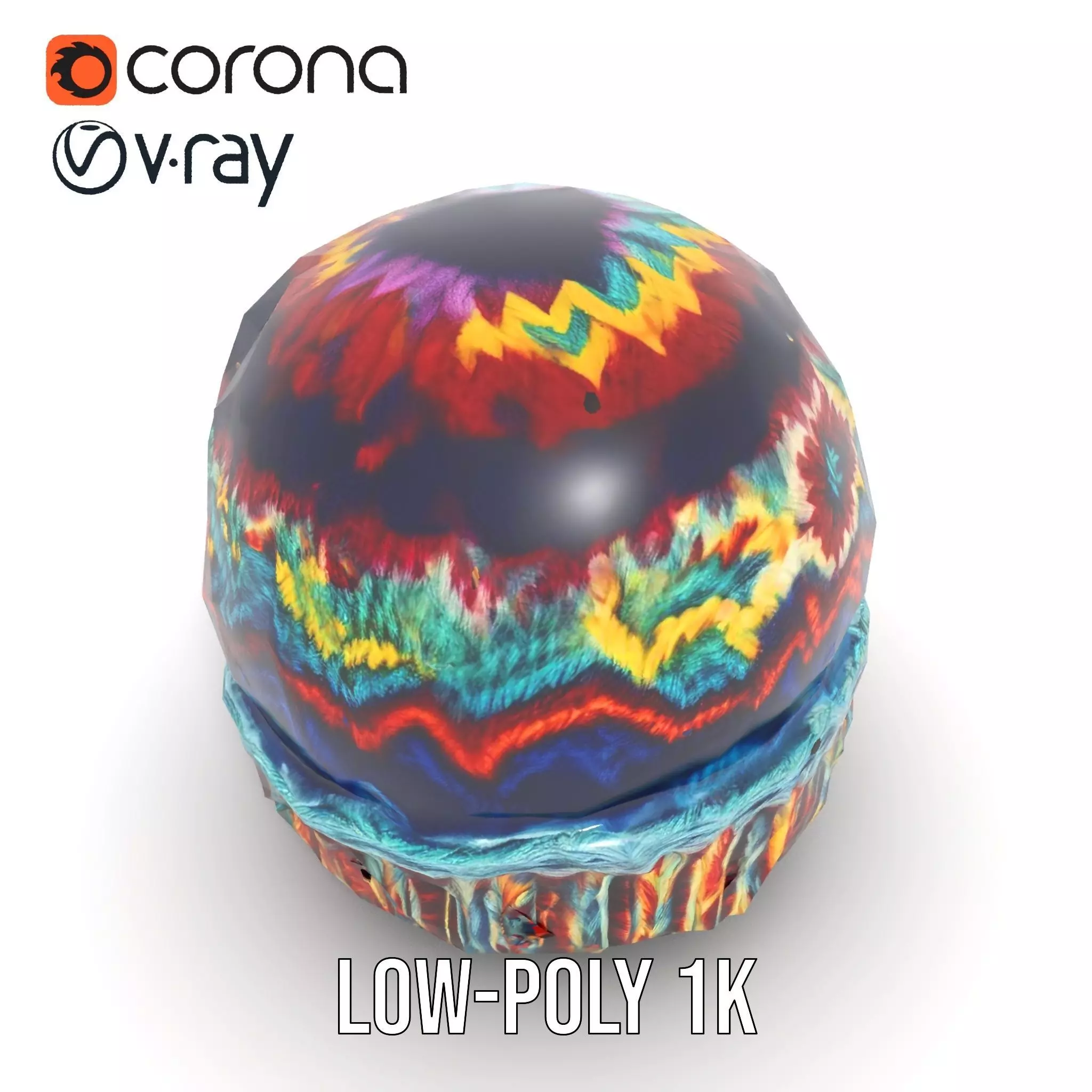 Vibrant Knit Beanie model pack Texture_12