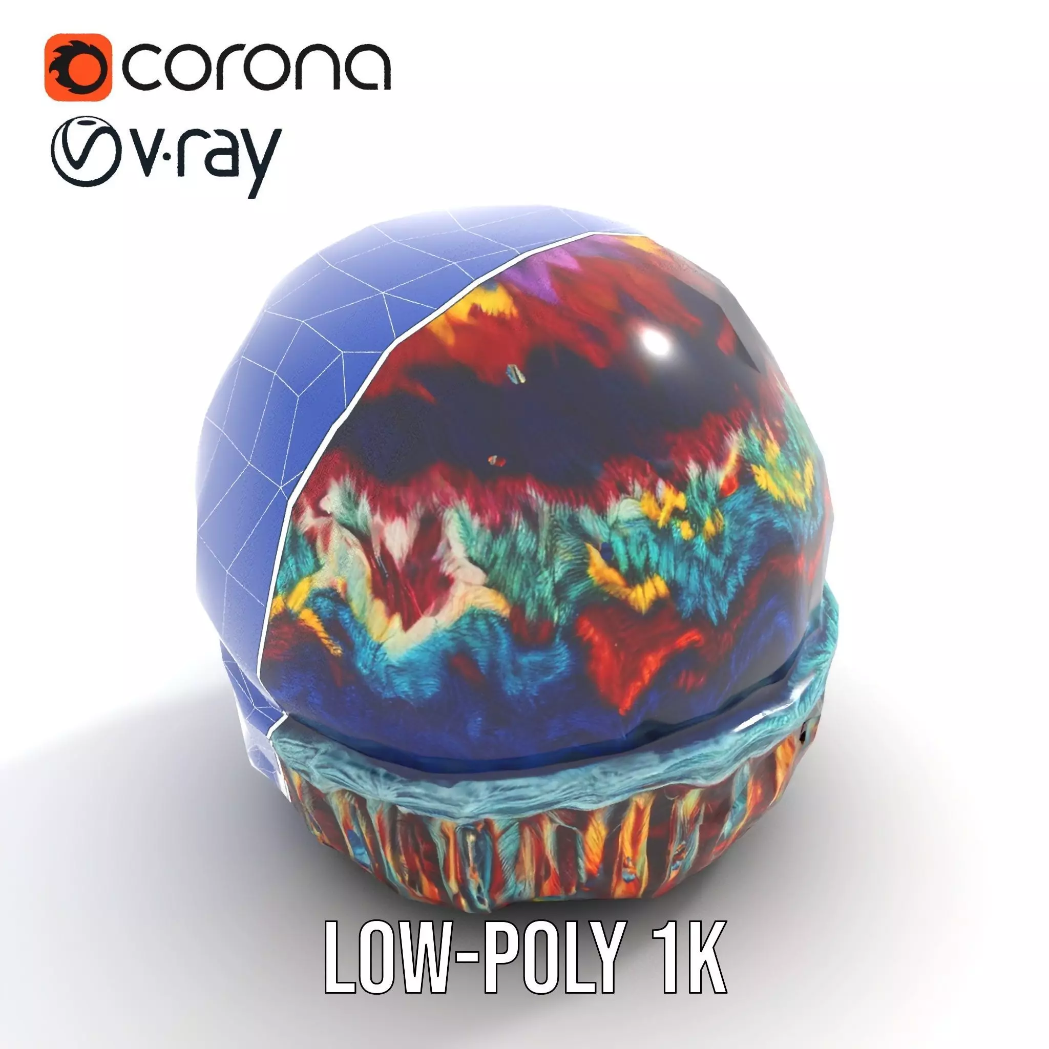 Vibrant Knit Beanie model pack Texture_22