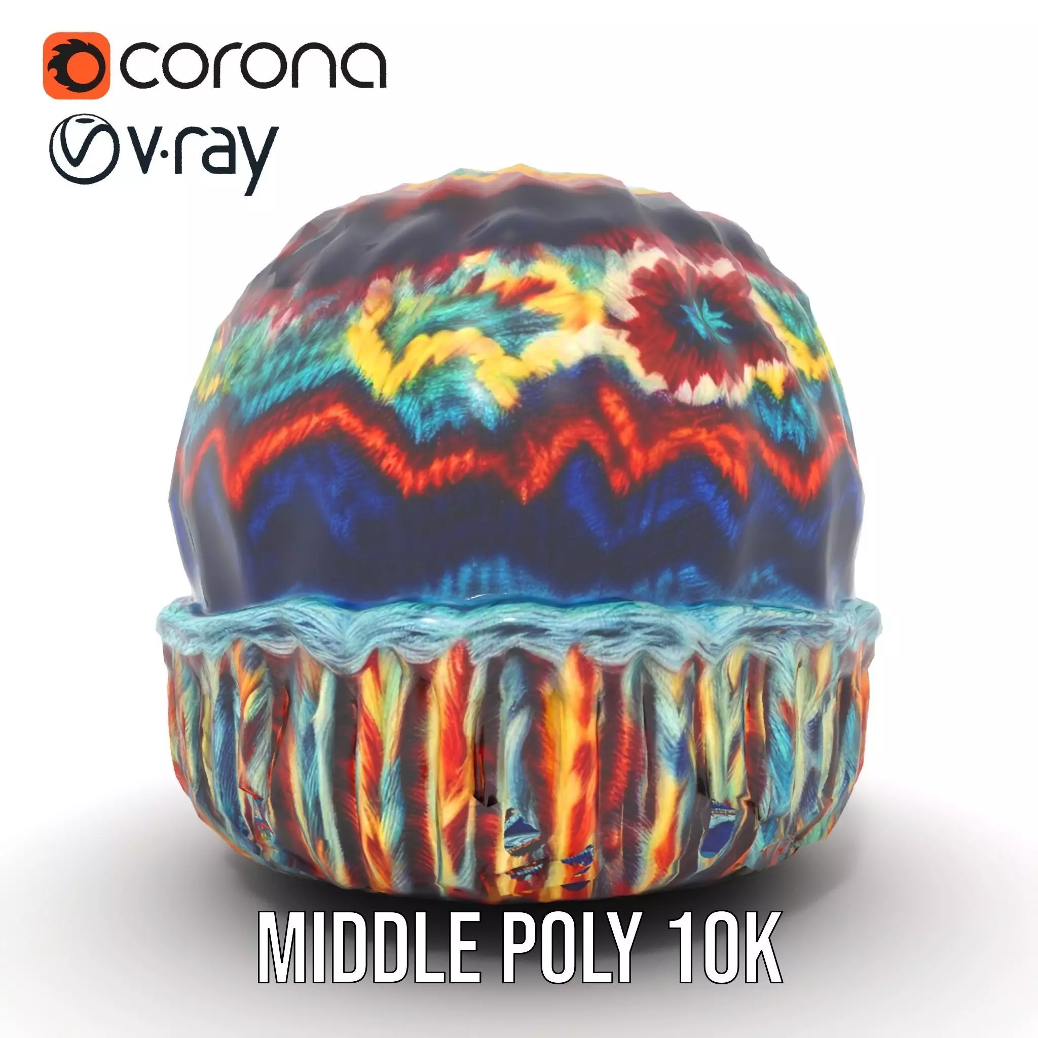 Vibrant Knit Beanie model pack Texture_16