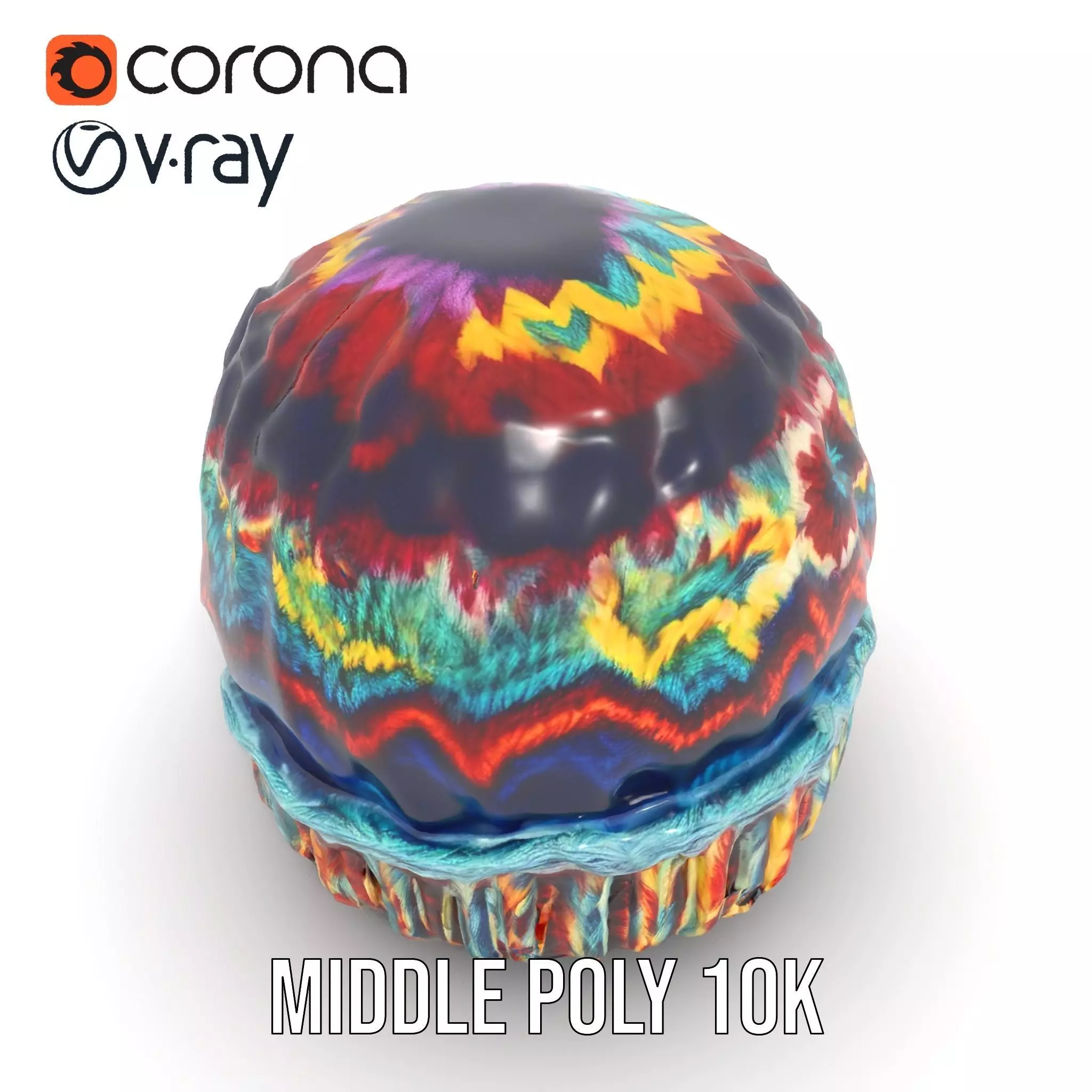 Vibrant Knit Beanie model pack Texture_6