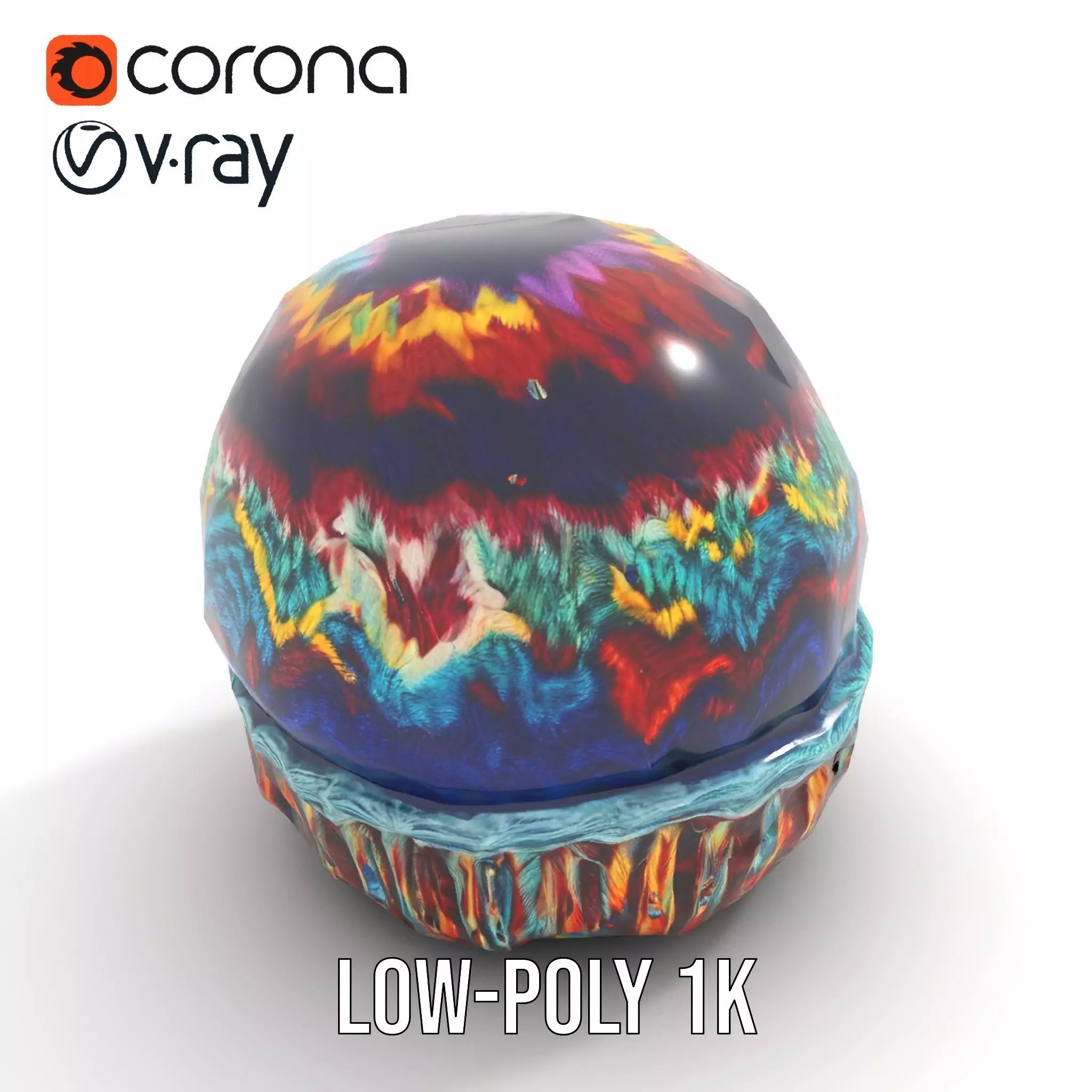 Vibrant Knit Beanie model pack Texture_7