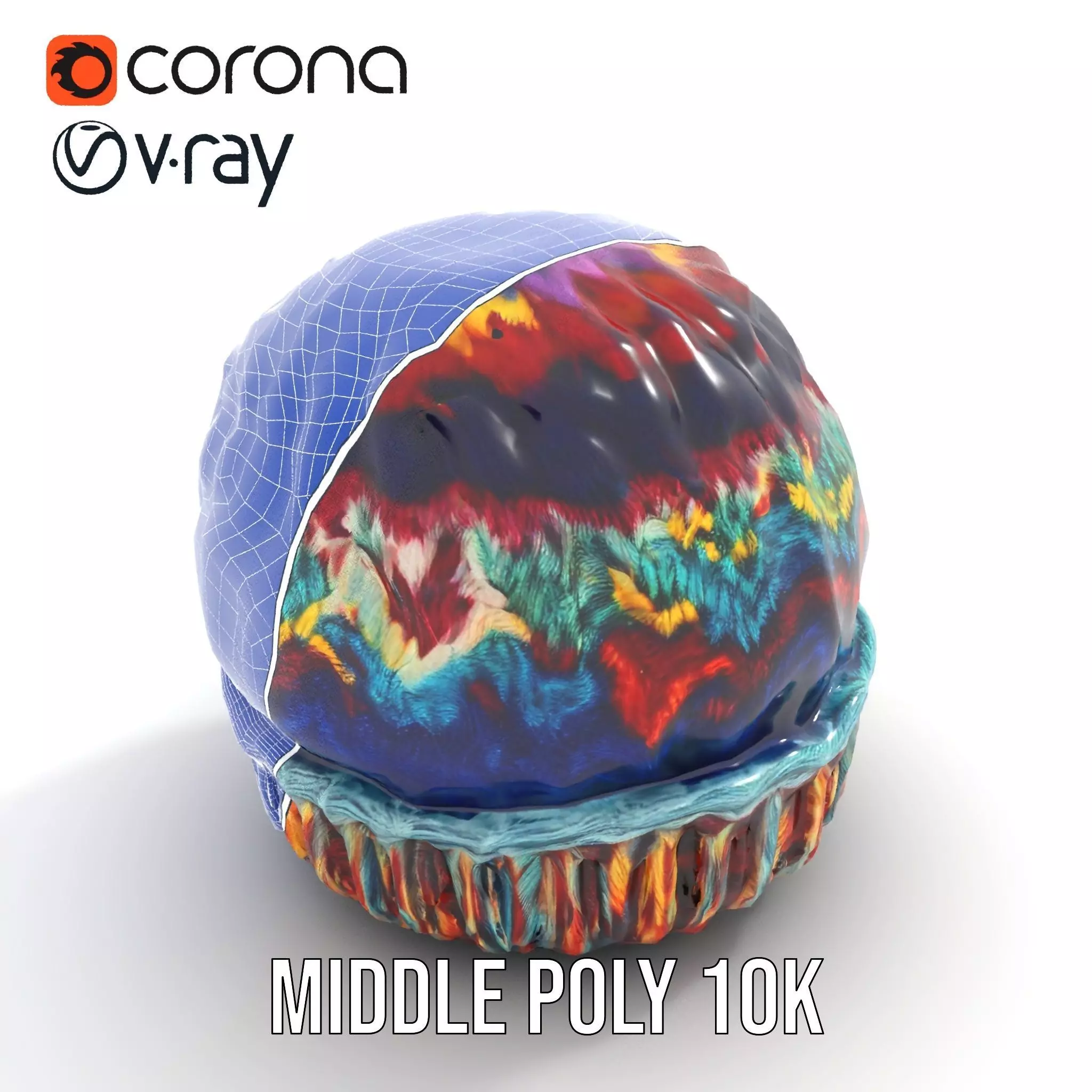 Vibrant Knit Beanie model pack Texture_19