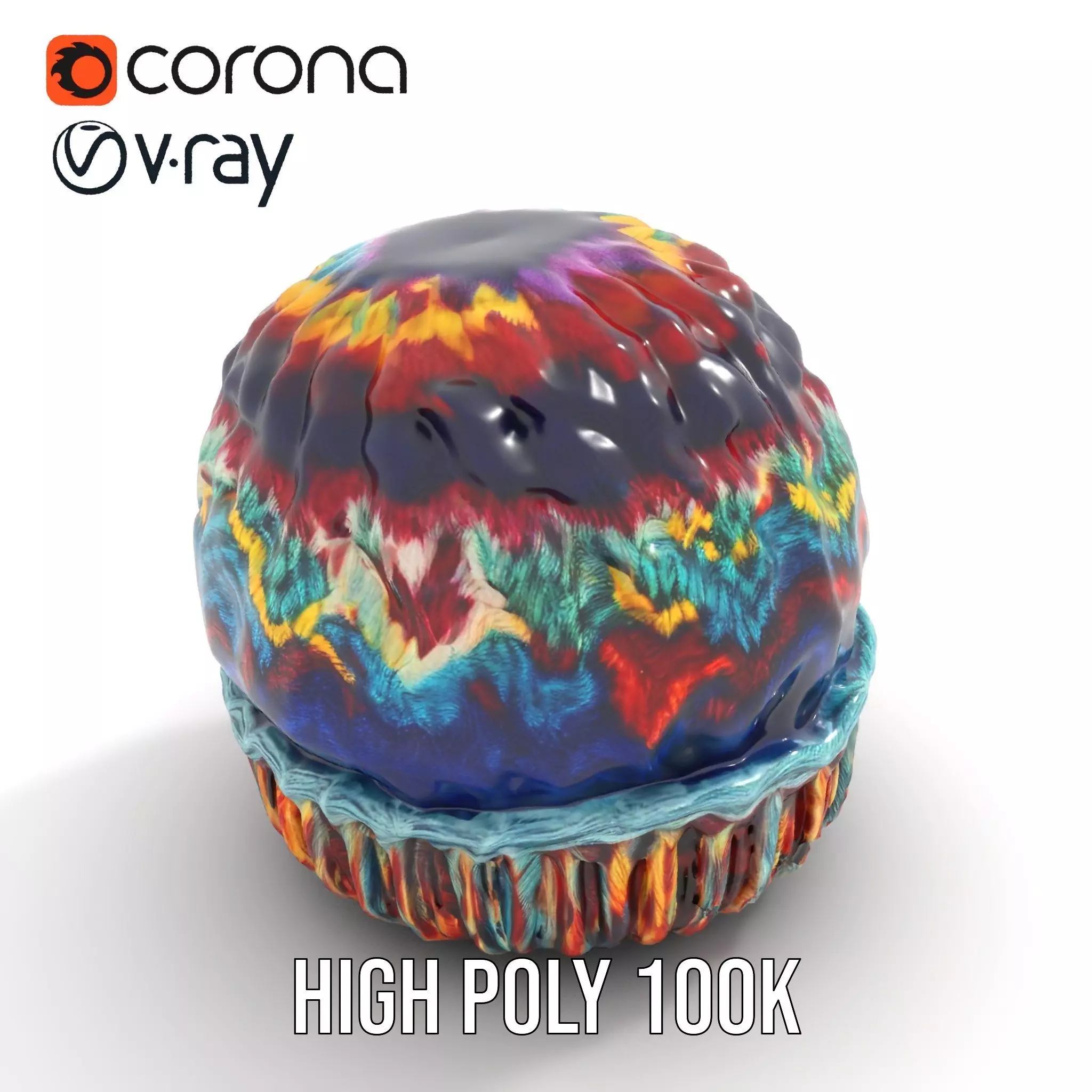 Vibrant Knit Beanie model pack Texture_18