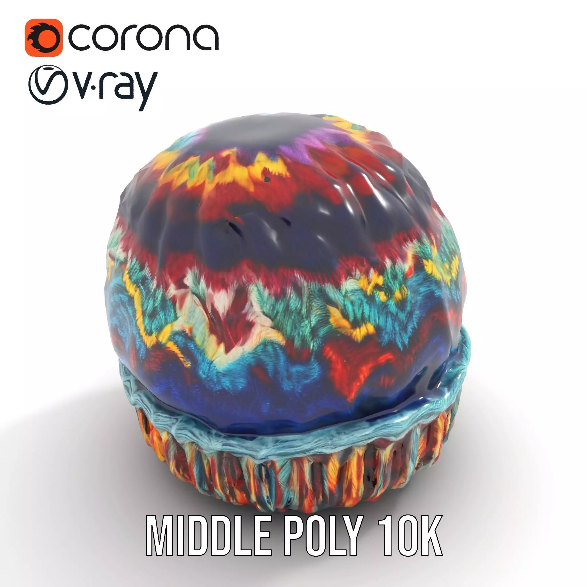 Vibrant Knit Beanie model pack Texture_11