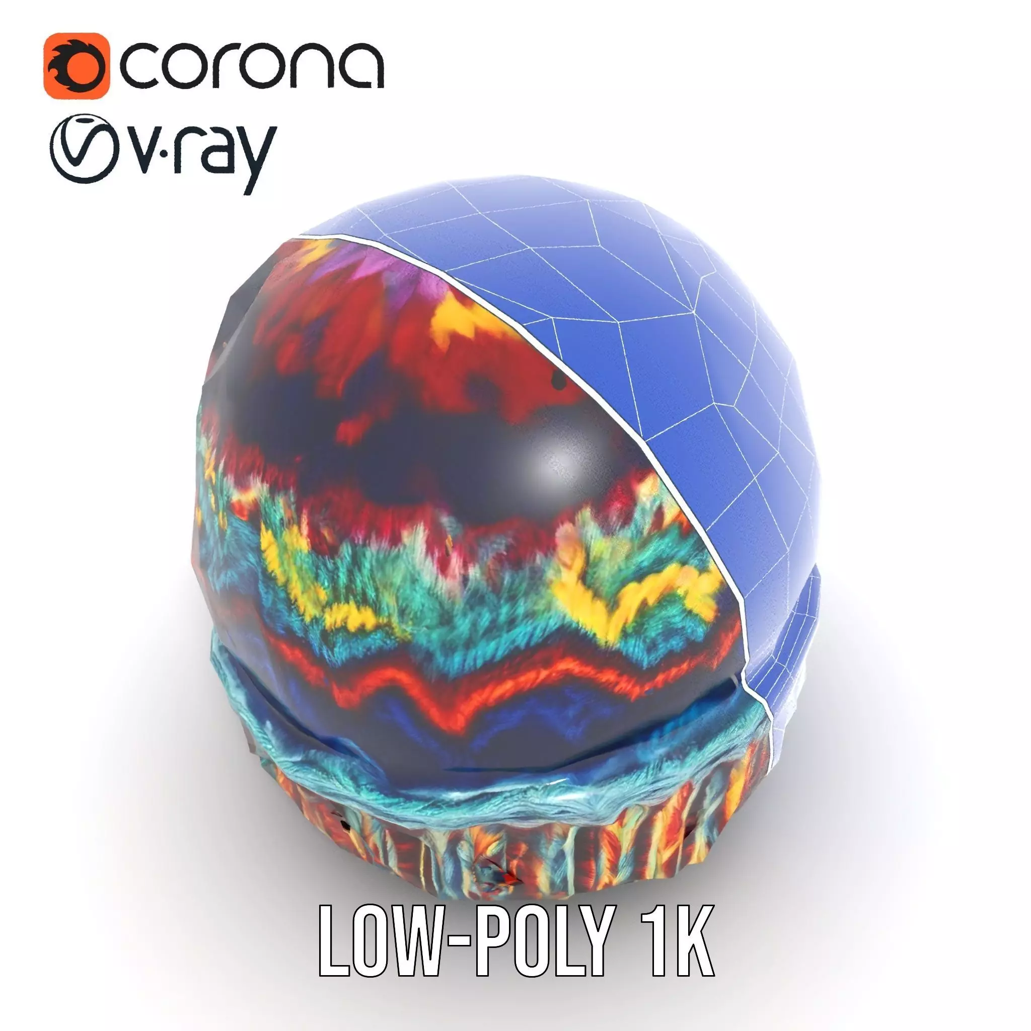 Vibrant Knit Beanie model pack Texture_27