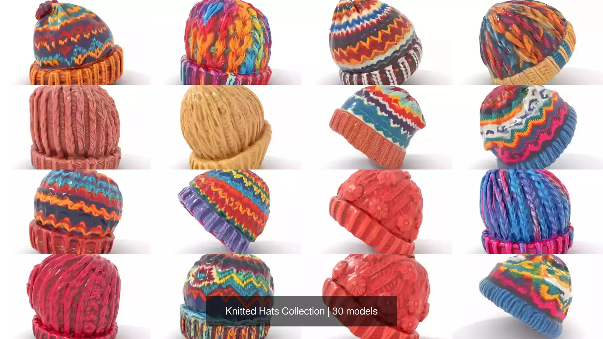 Knitted Hats Collection _32