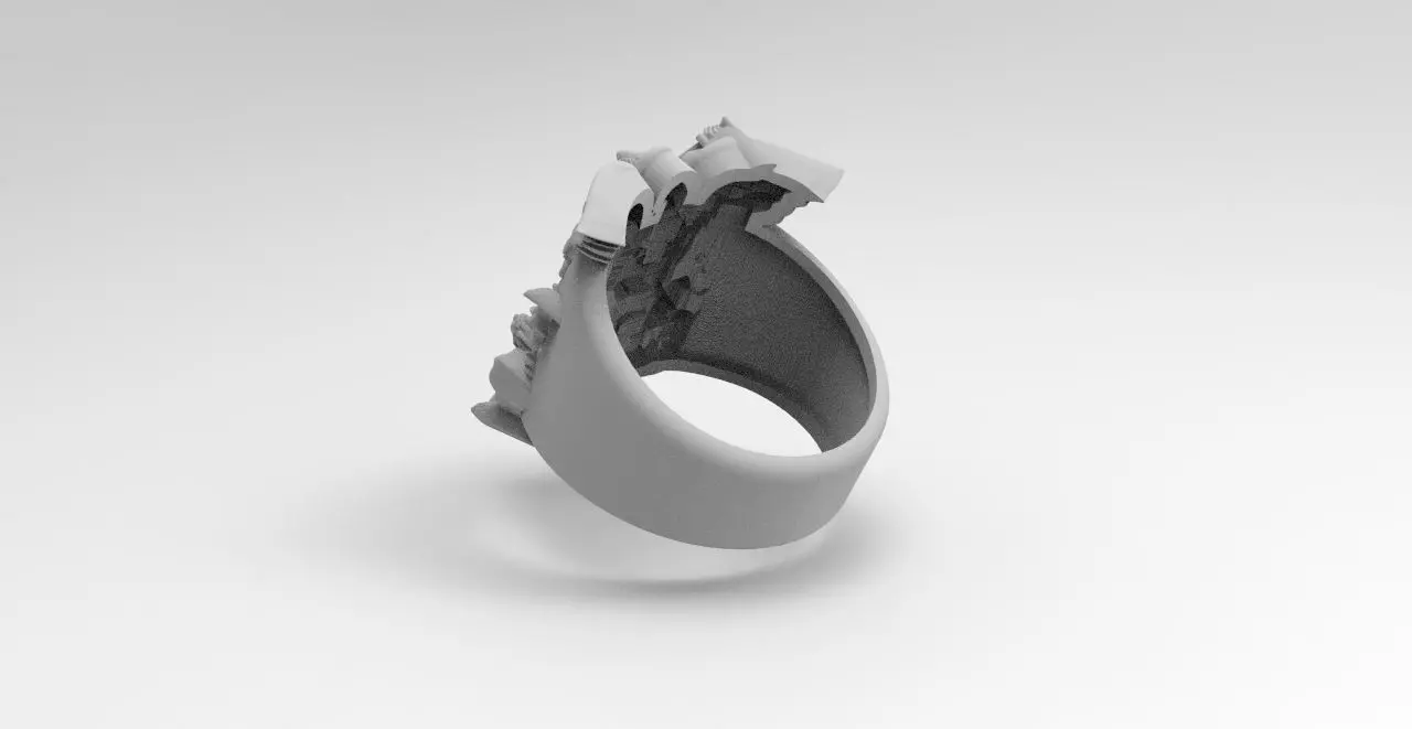 anillo san miguel  3D print model_2