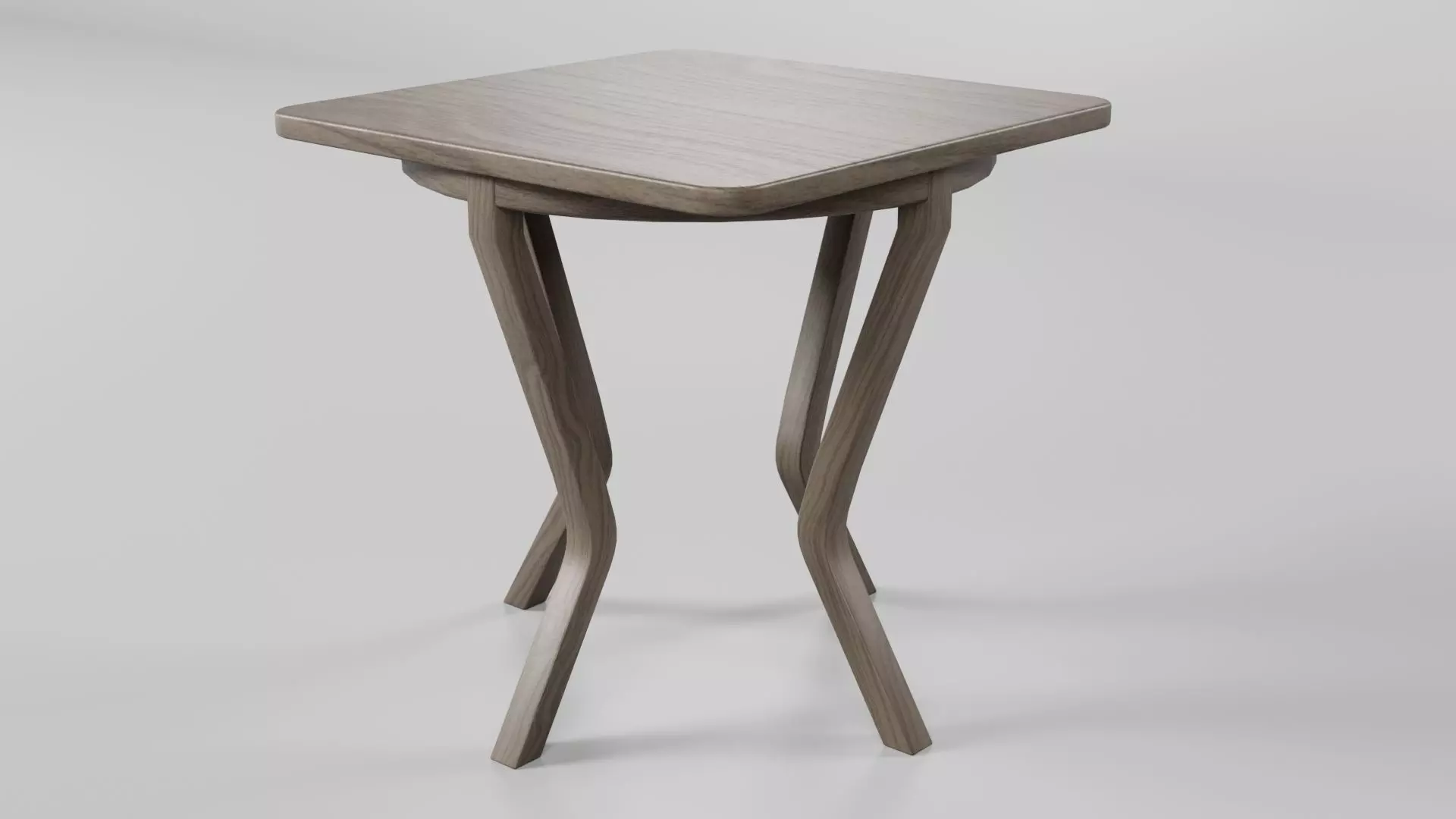 Square Table CG62 3D model_3