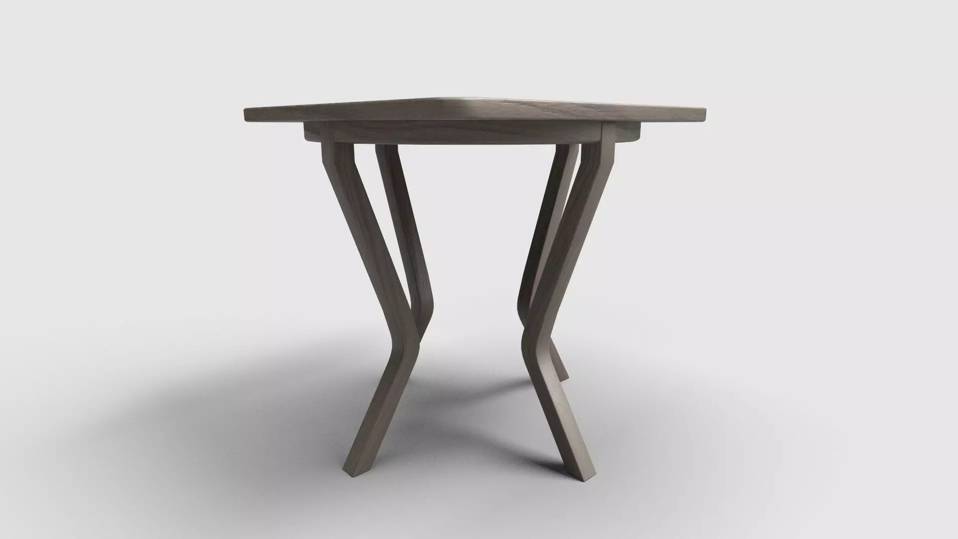 Square Table CG62 3D model_1