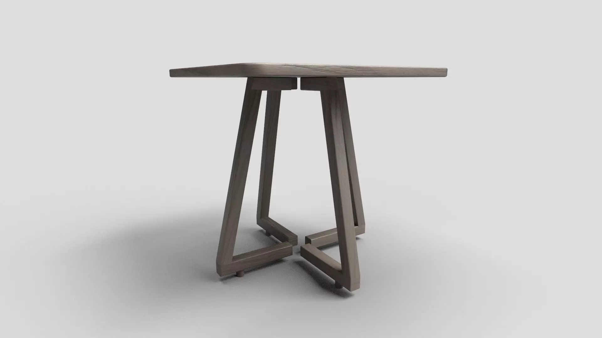 Square Table CG69 3D model_1