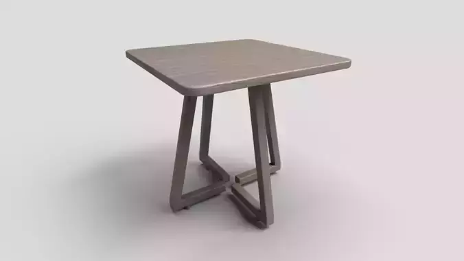 Square Table CG69 3D model