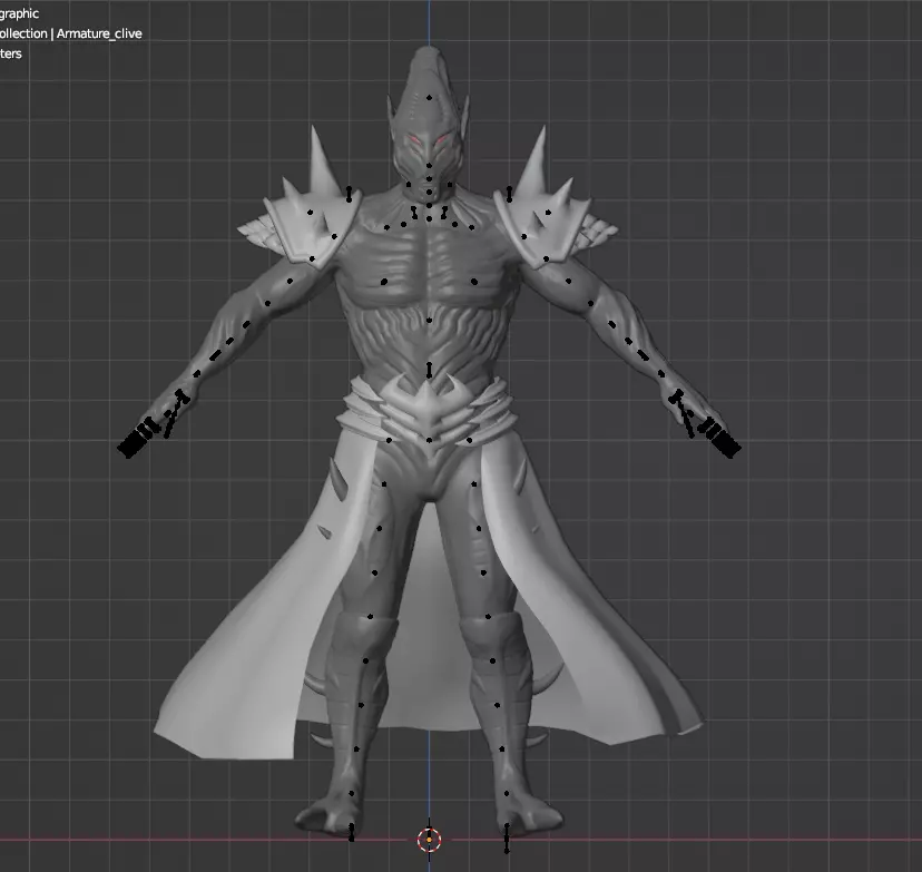 Game Ready 3D Character Fully Rigged Multi Format Low-poly 3D model_4