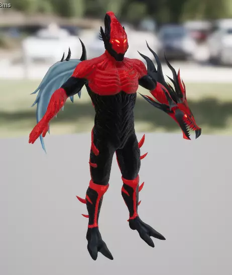 Game Ready 3D Character Fully Rigged Multi Format Low-poly 3D model_2