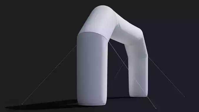 Inflateable Arch checkpoint for start finish or brand events