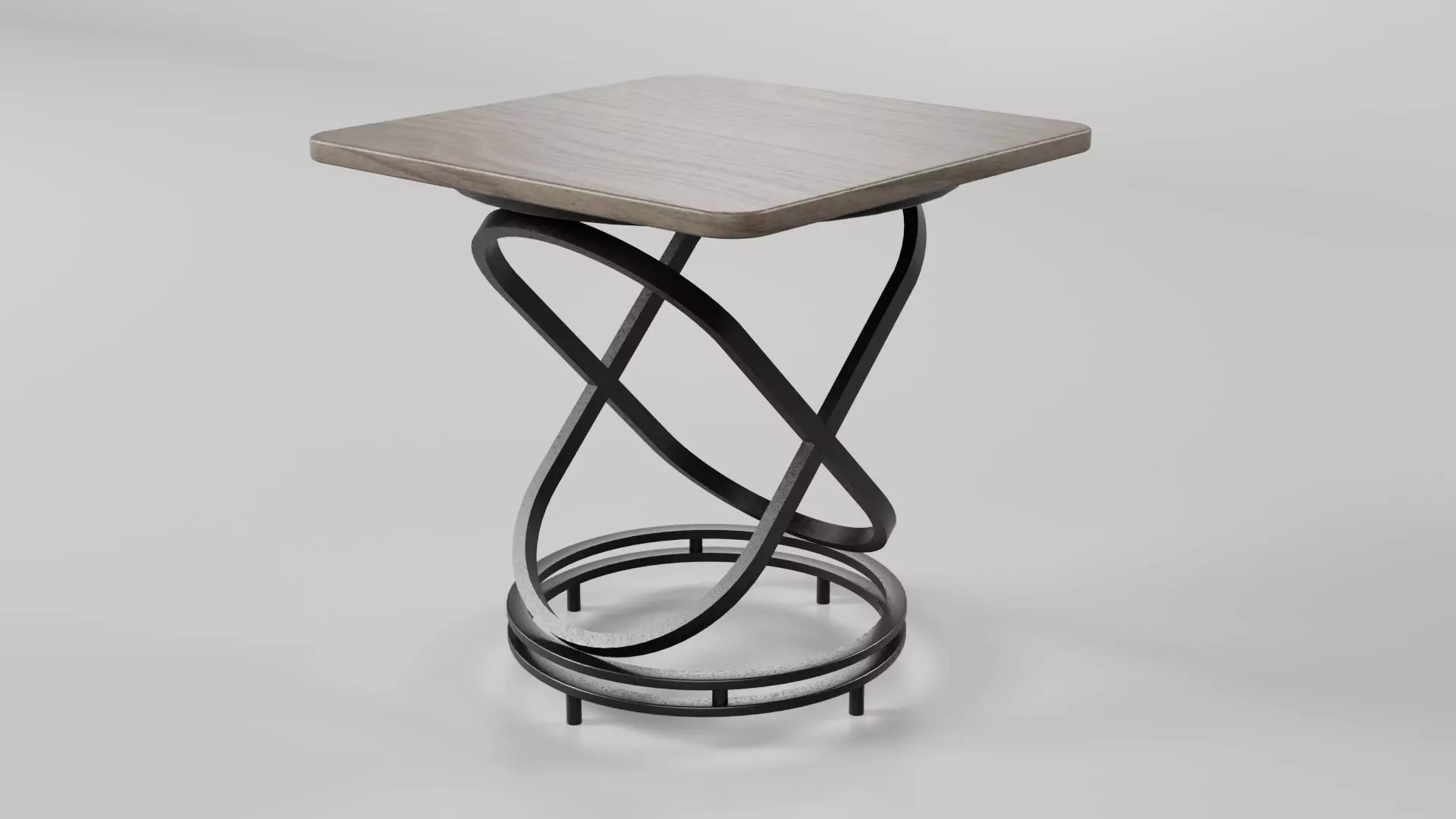 Square Table CG71 3D model_3