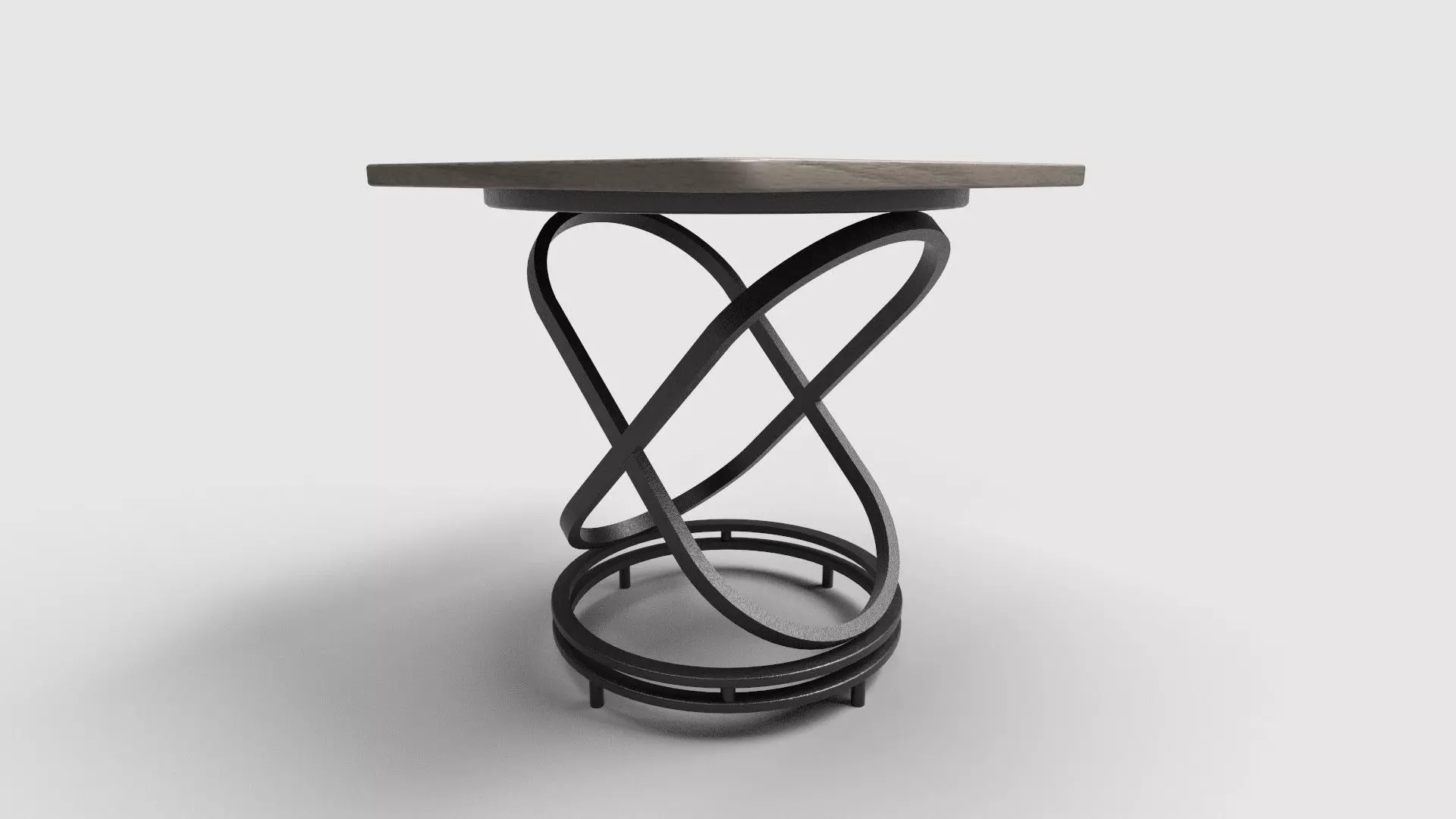 Square Table CG71 3D model_1