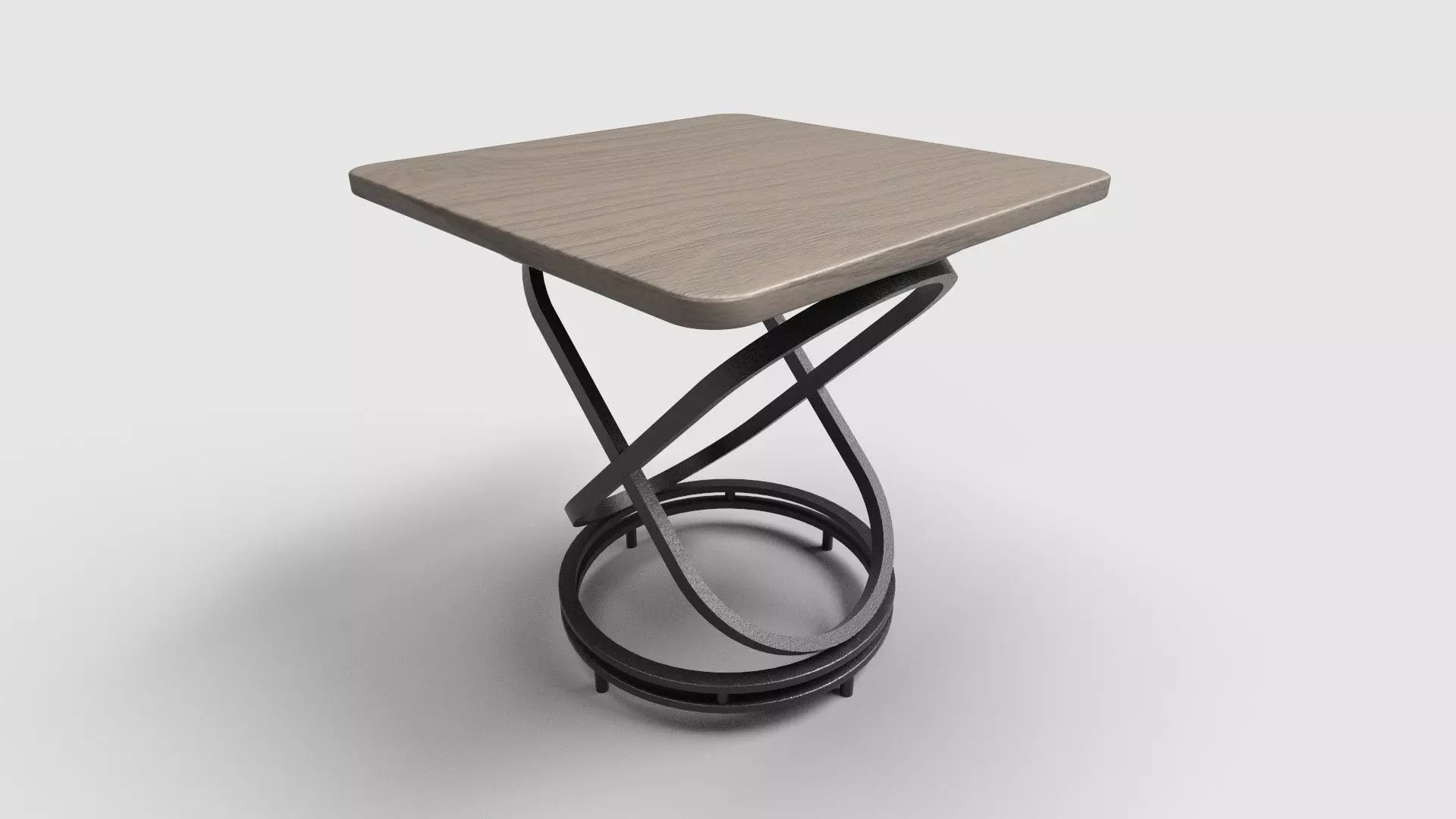 Square Table CG71 3D model_0