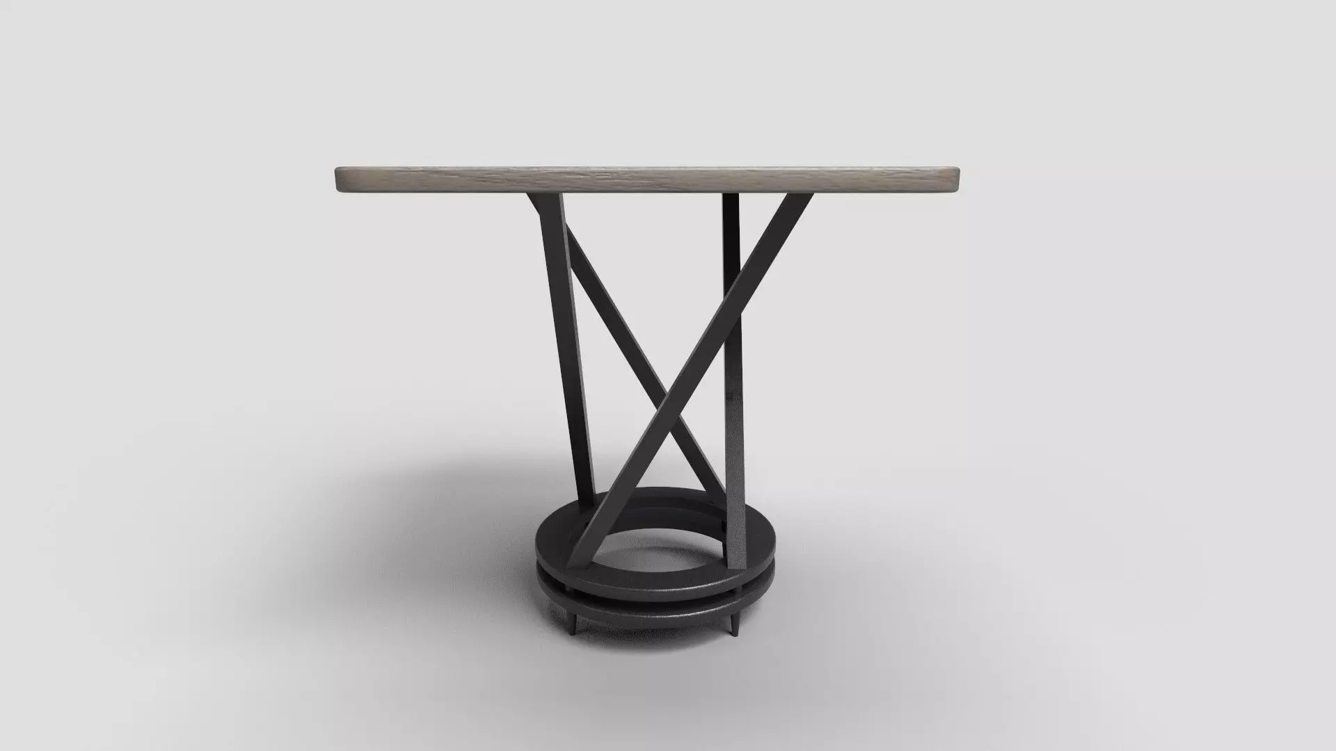 Square Table CG73 3D model_1