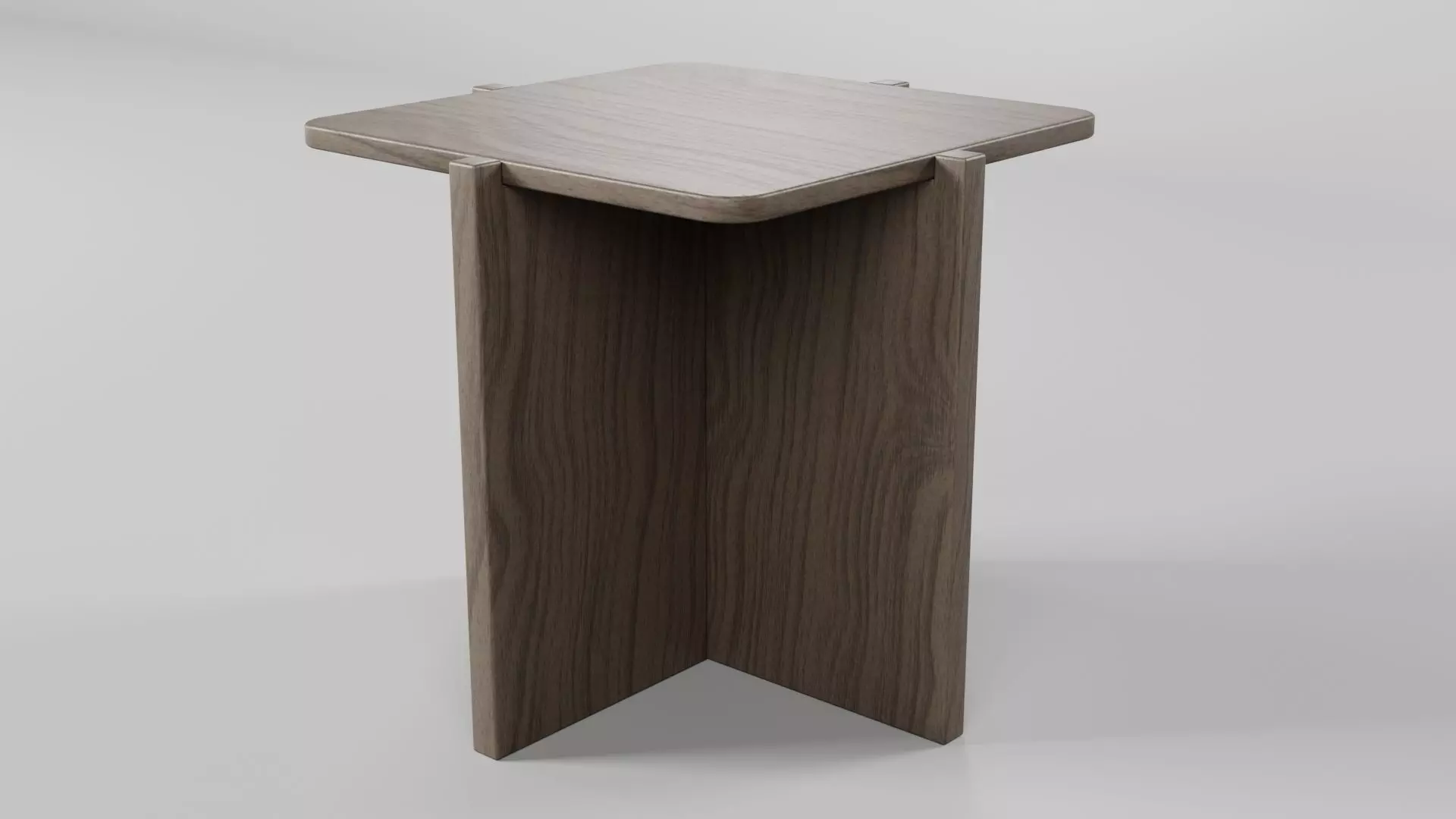 Square Table CG78 3D model_3