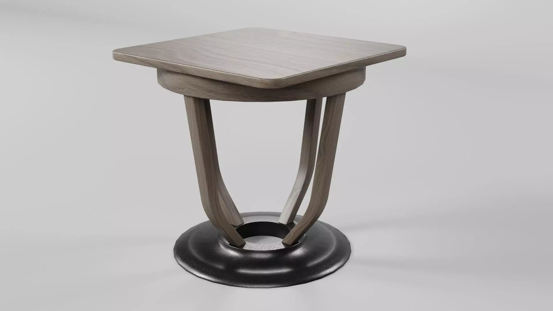 Square Table CG80 3D model_3