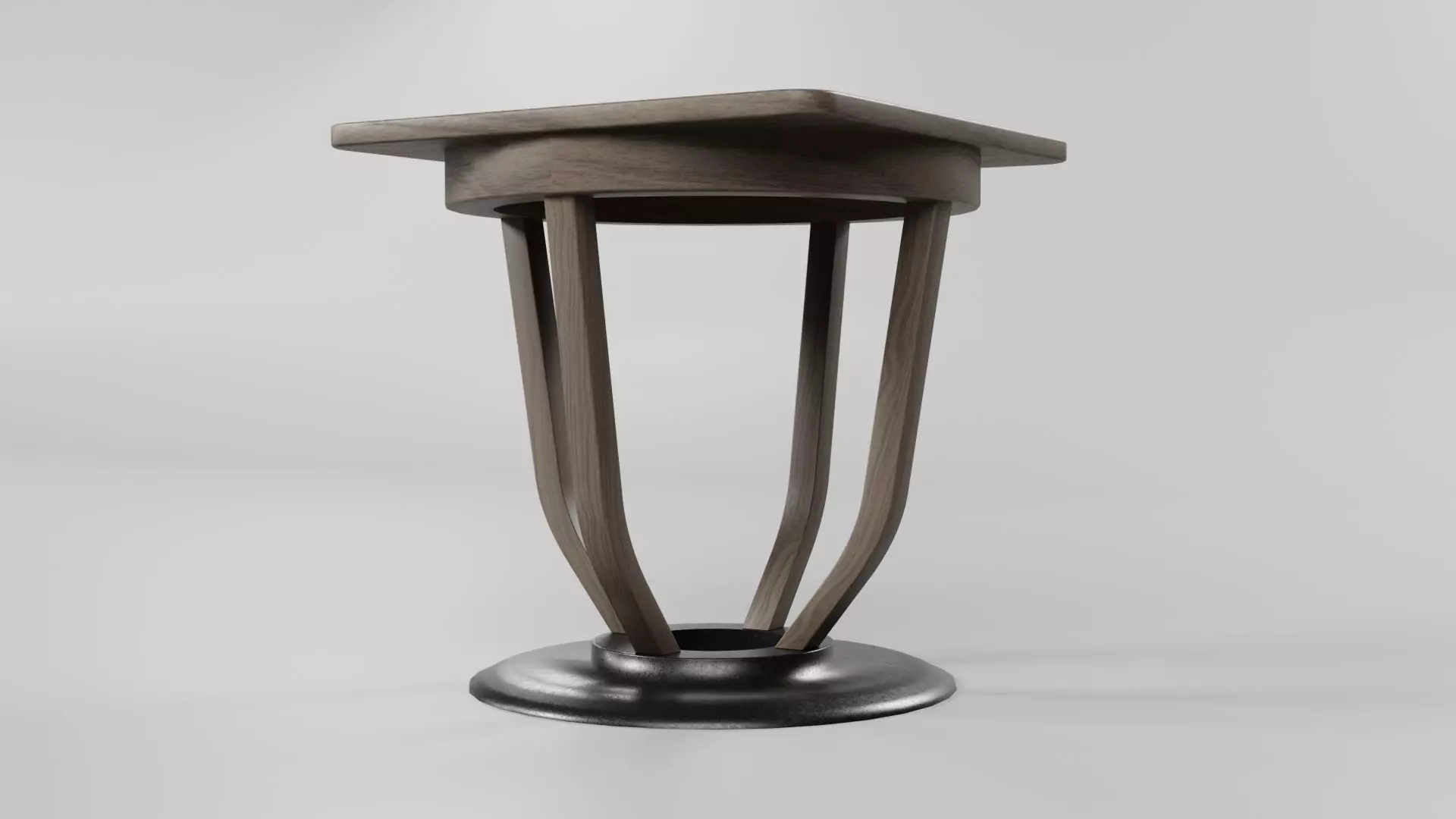 Square Table CG80 3D model_4