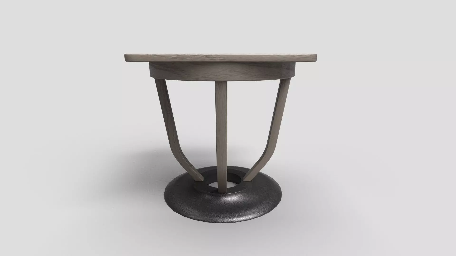 Square Table CG80 3D model_1