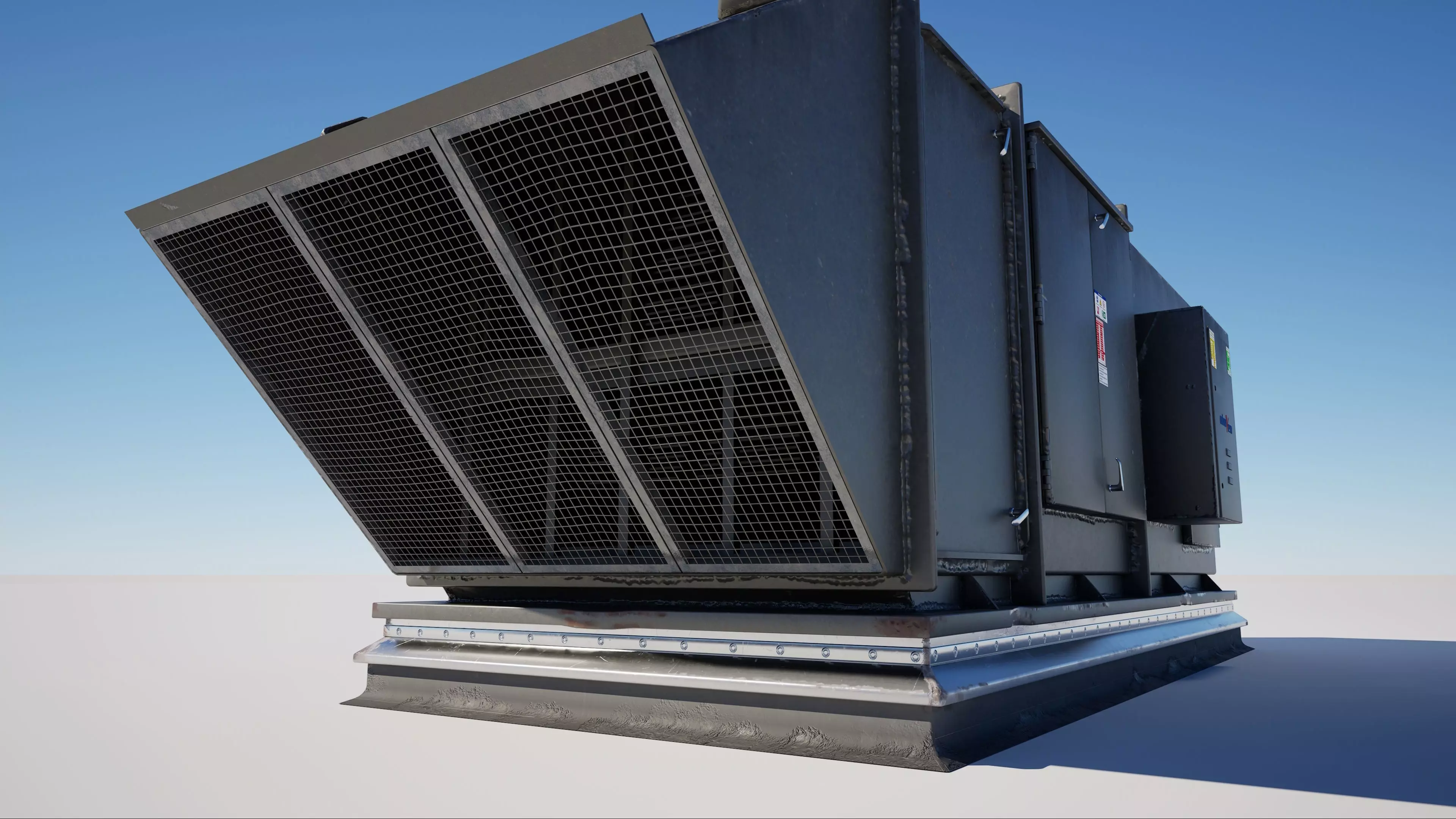 Air Ventilation Unit  3D model_3