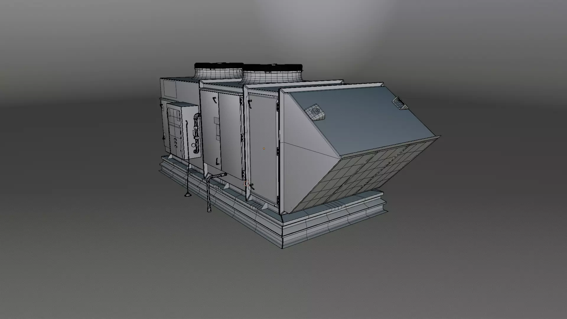 Air Ventilation Unit  3D model_5
