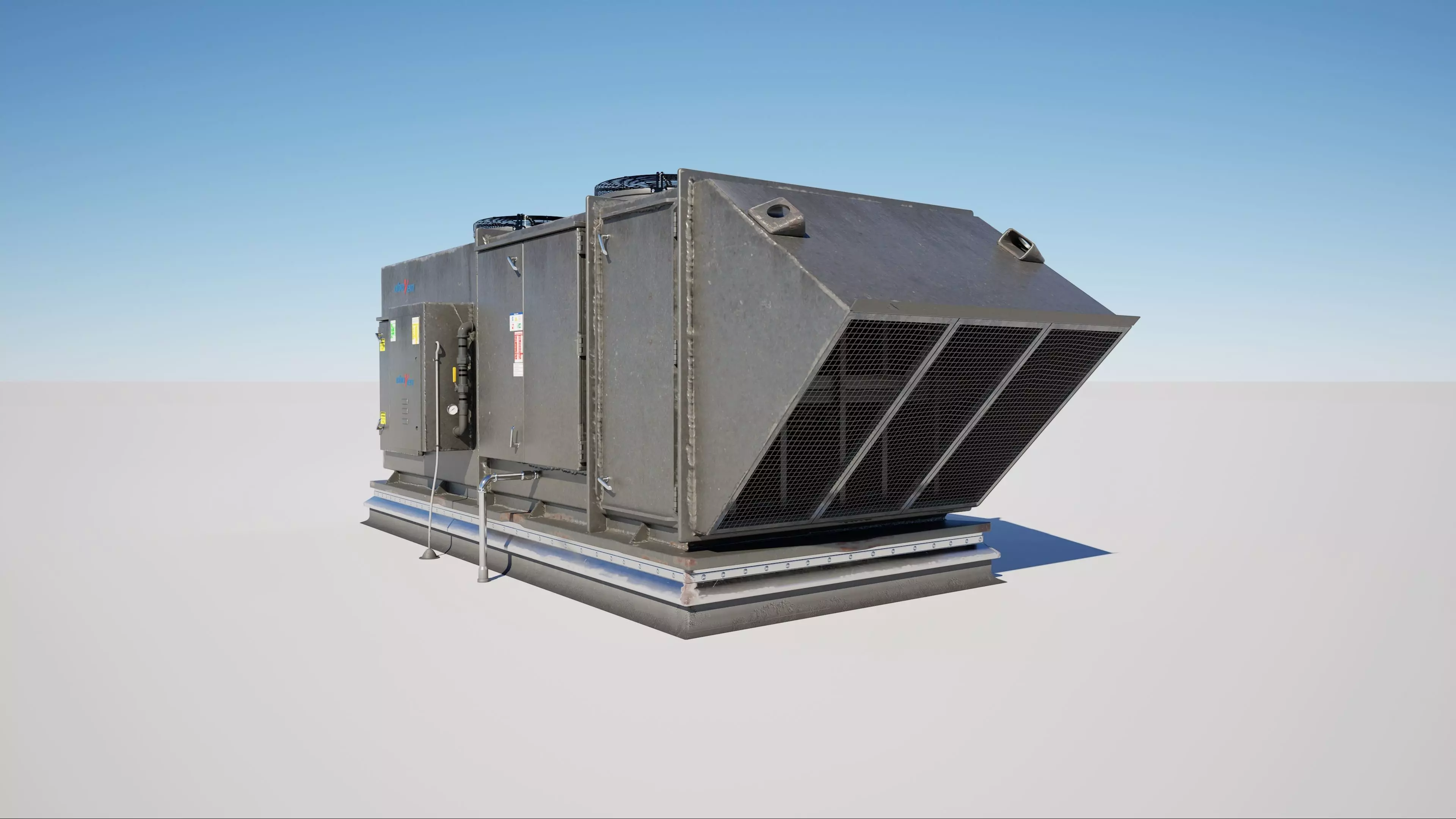 Air Ventilation Unit  3D model_0