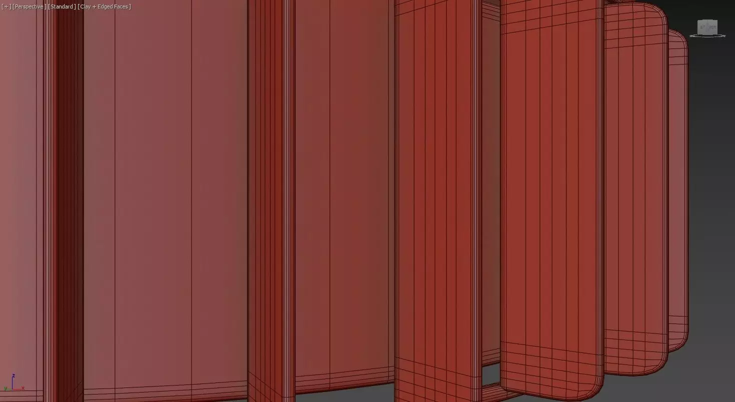 Starburst Flush Mount 3D model_9