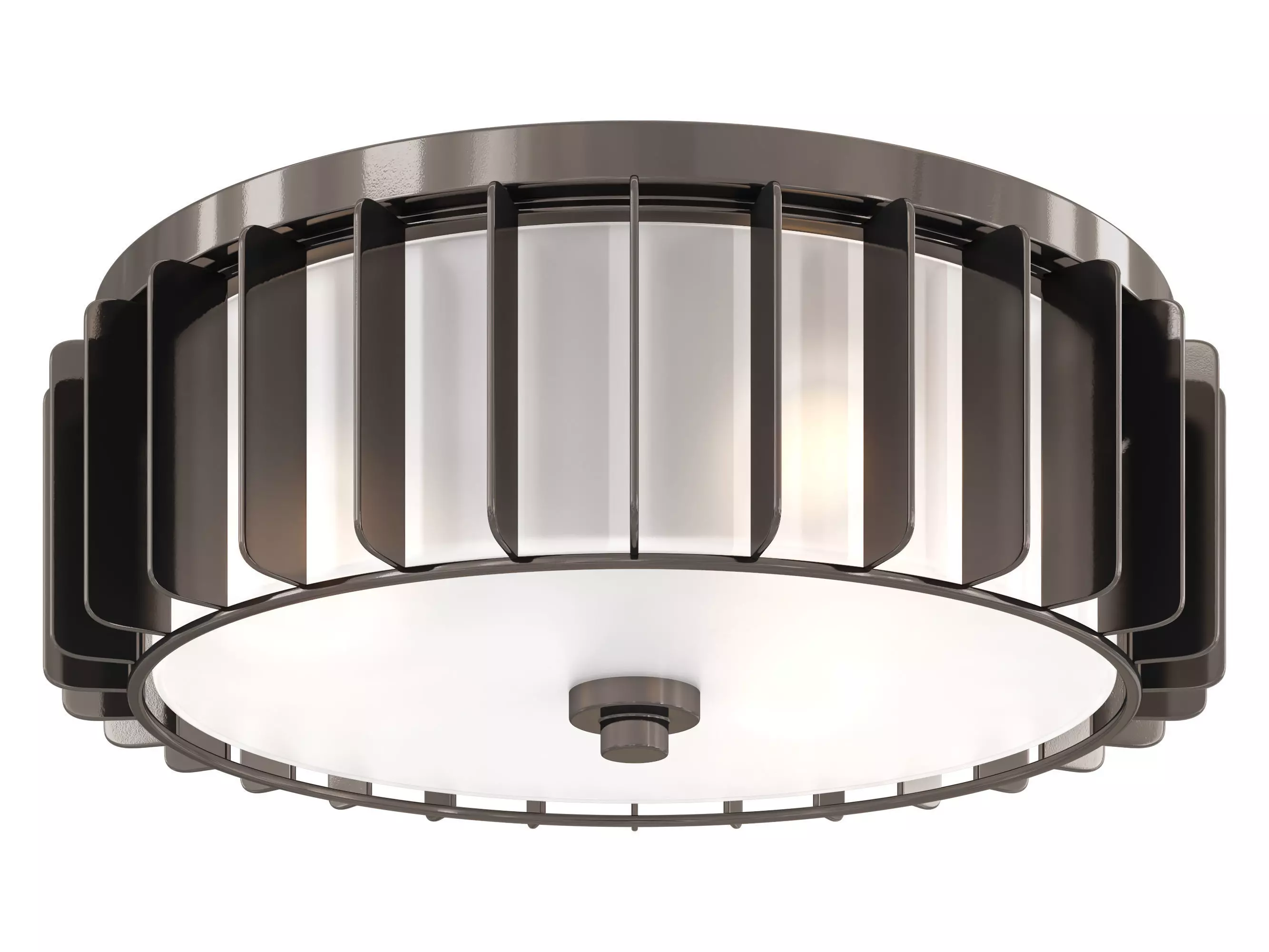 Starburst Flush Mount 3D model_0