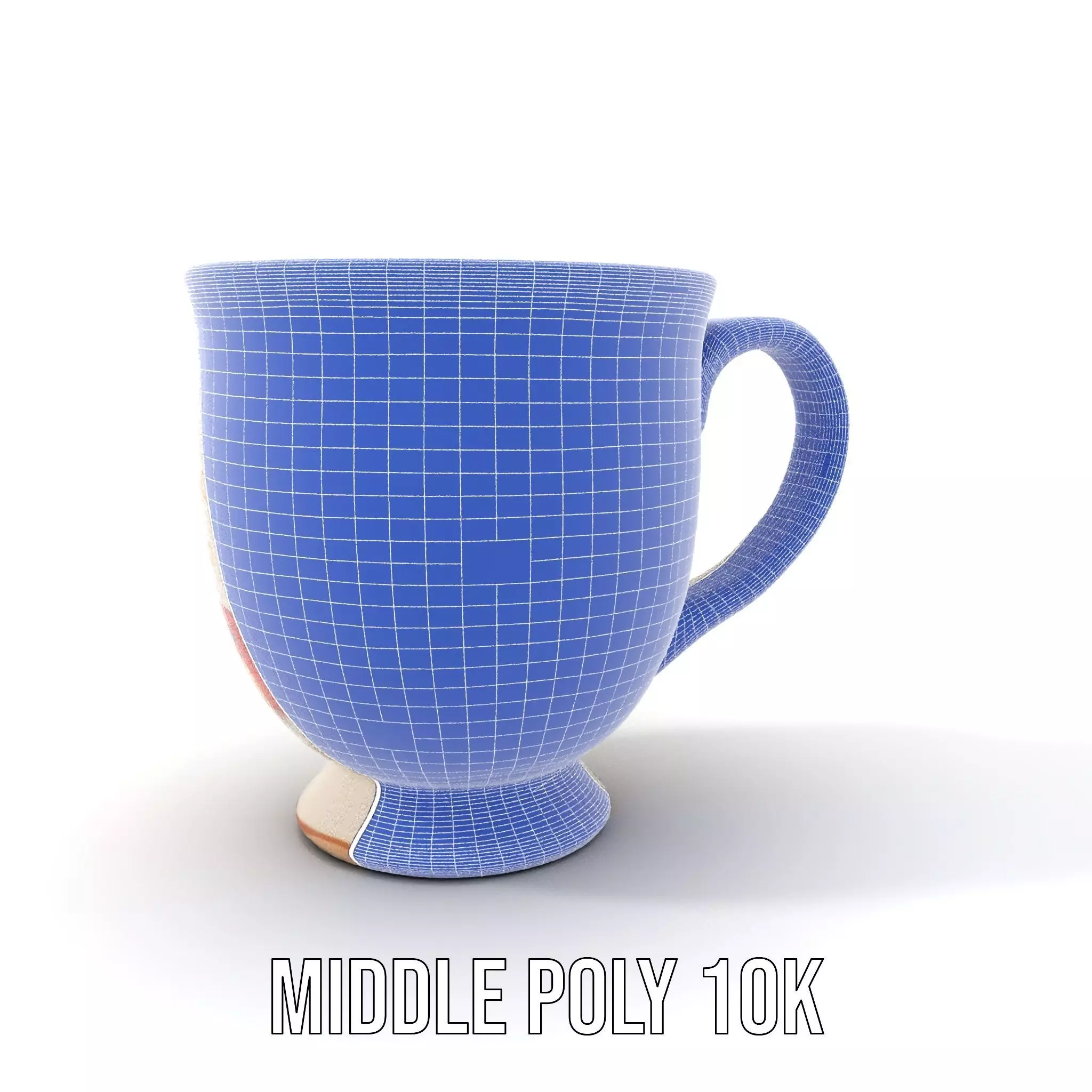 Cute Cat Mug model pack Low-poly 3D model_19