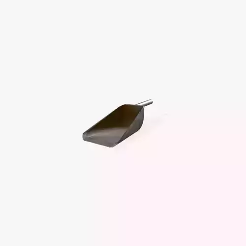 Popcorn Pan Low-poly 3D model
