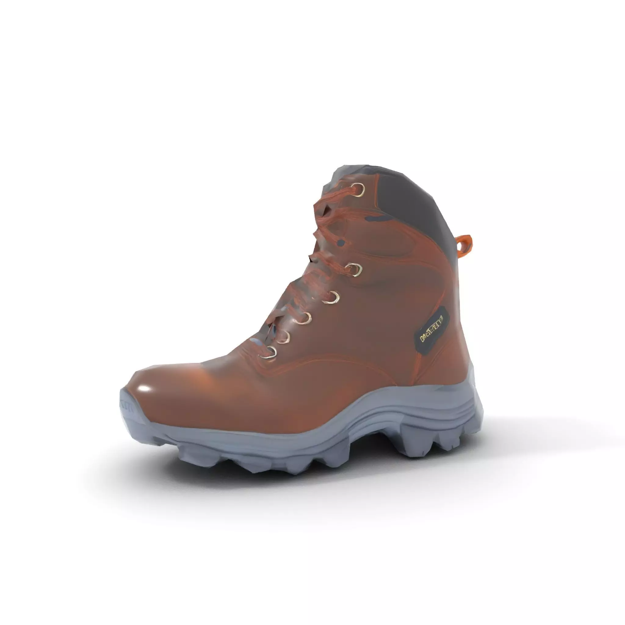 Rugged Leather Boot model pack Low-poly 3D model_23