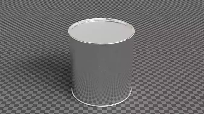 Aluminium Rounded Tin can