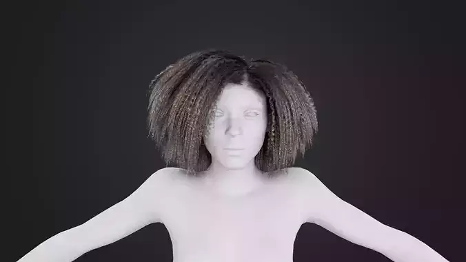 African character Hair