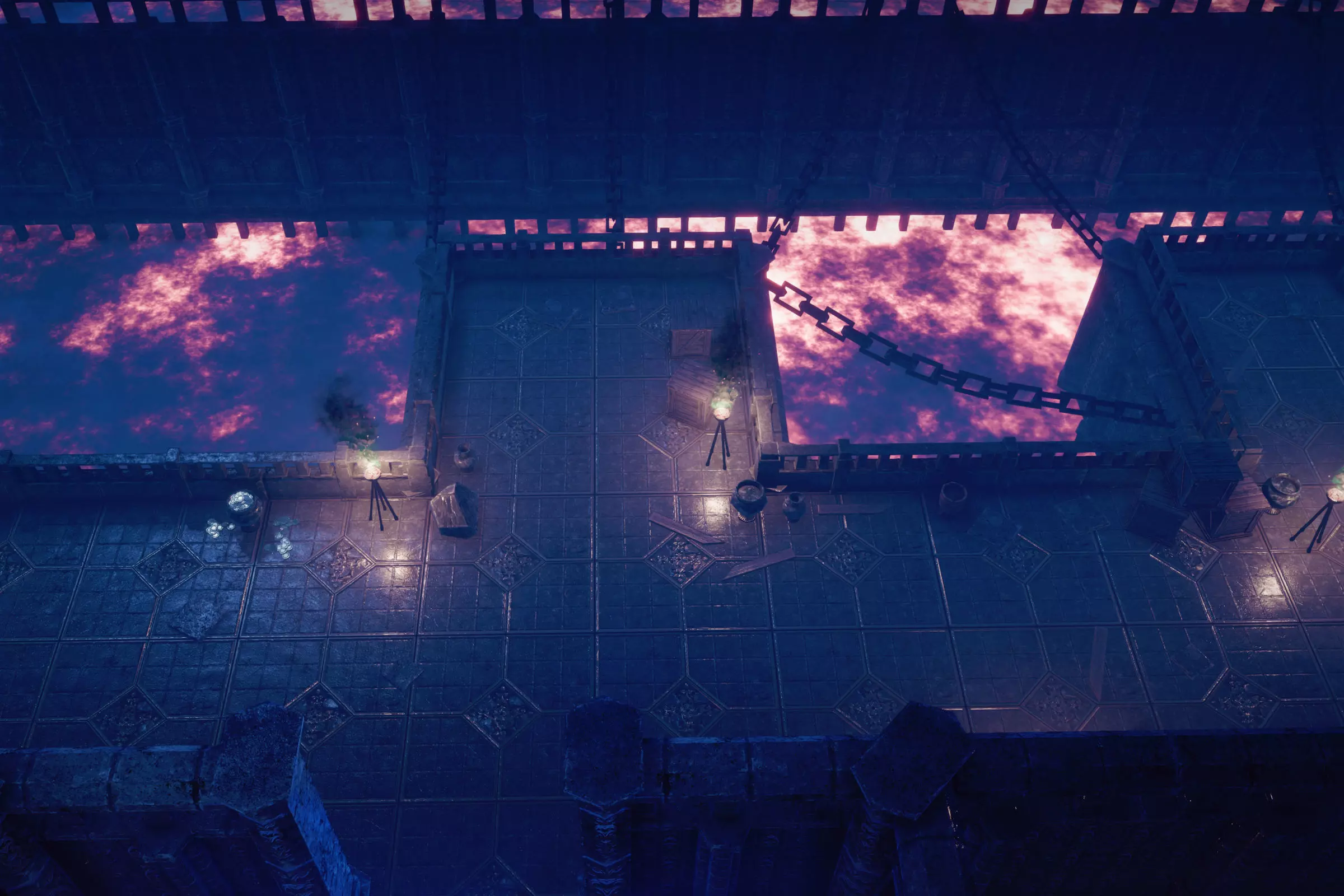 Dark Dungeon MODULAR - UNITY -HDRP-URP- Low-poly 3D model_8