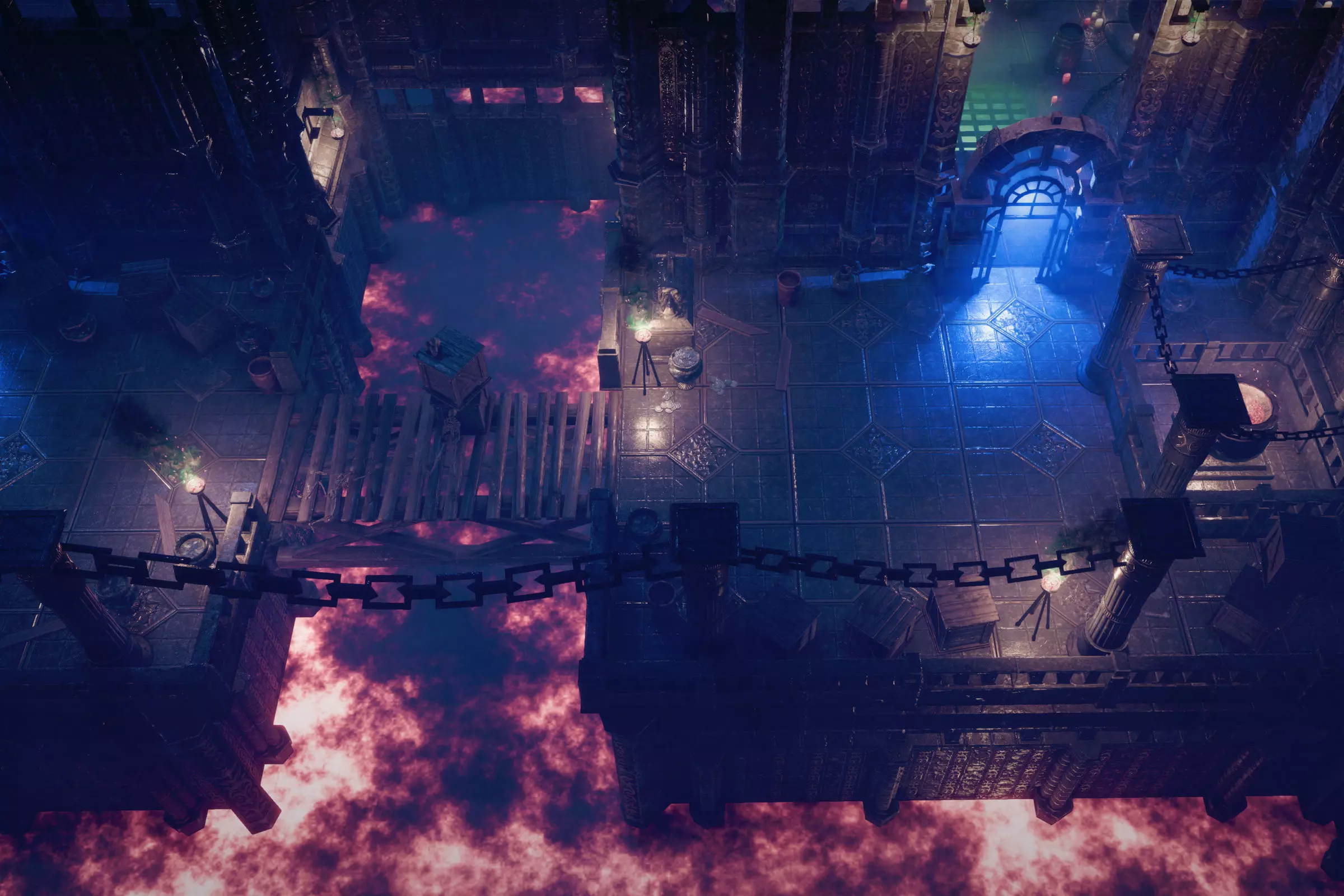 Dark Dungeon MODULAR - UNITY -HDRP-URP- Low-poly 3D model_10