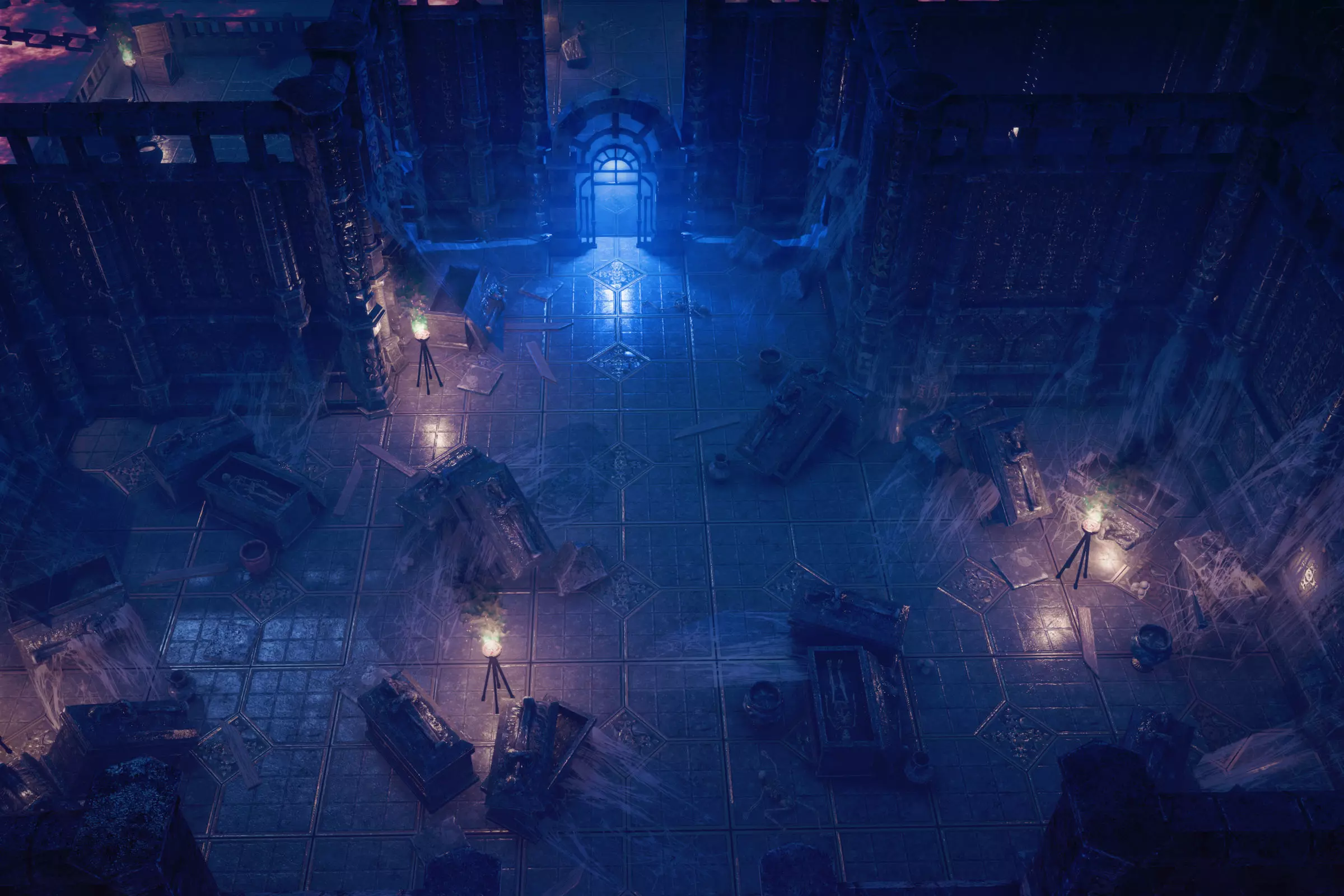 Dark Dungeon MODULAR - UNITY -HDRP-URP- Low-poly 3D model_6