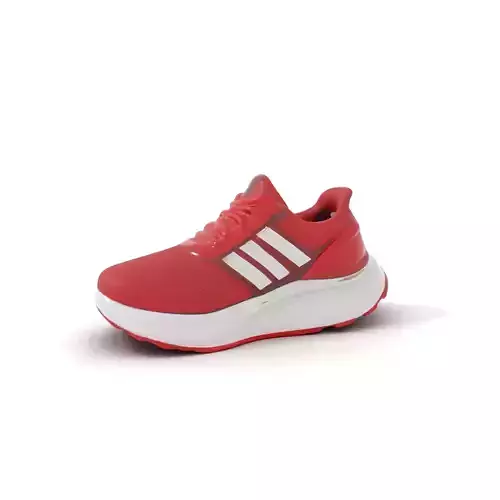Vivid Crimson Sneaker model pack Low-poly 3D model