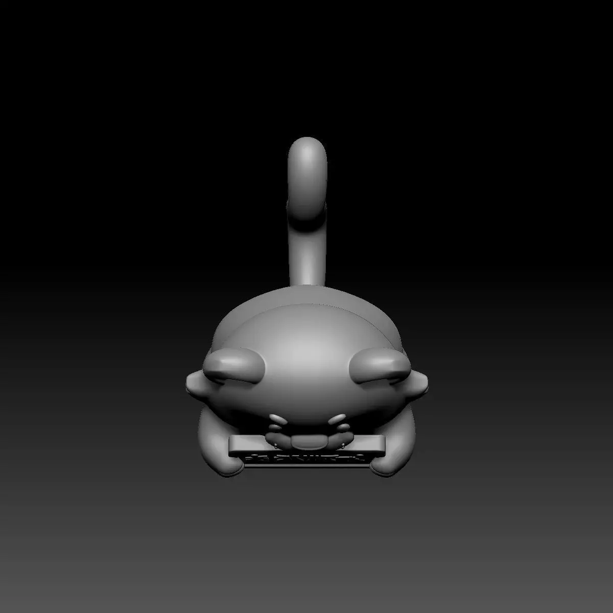 Tiger Ornaments 3D model_6