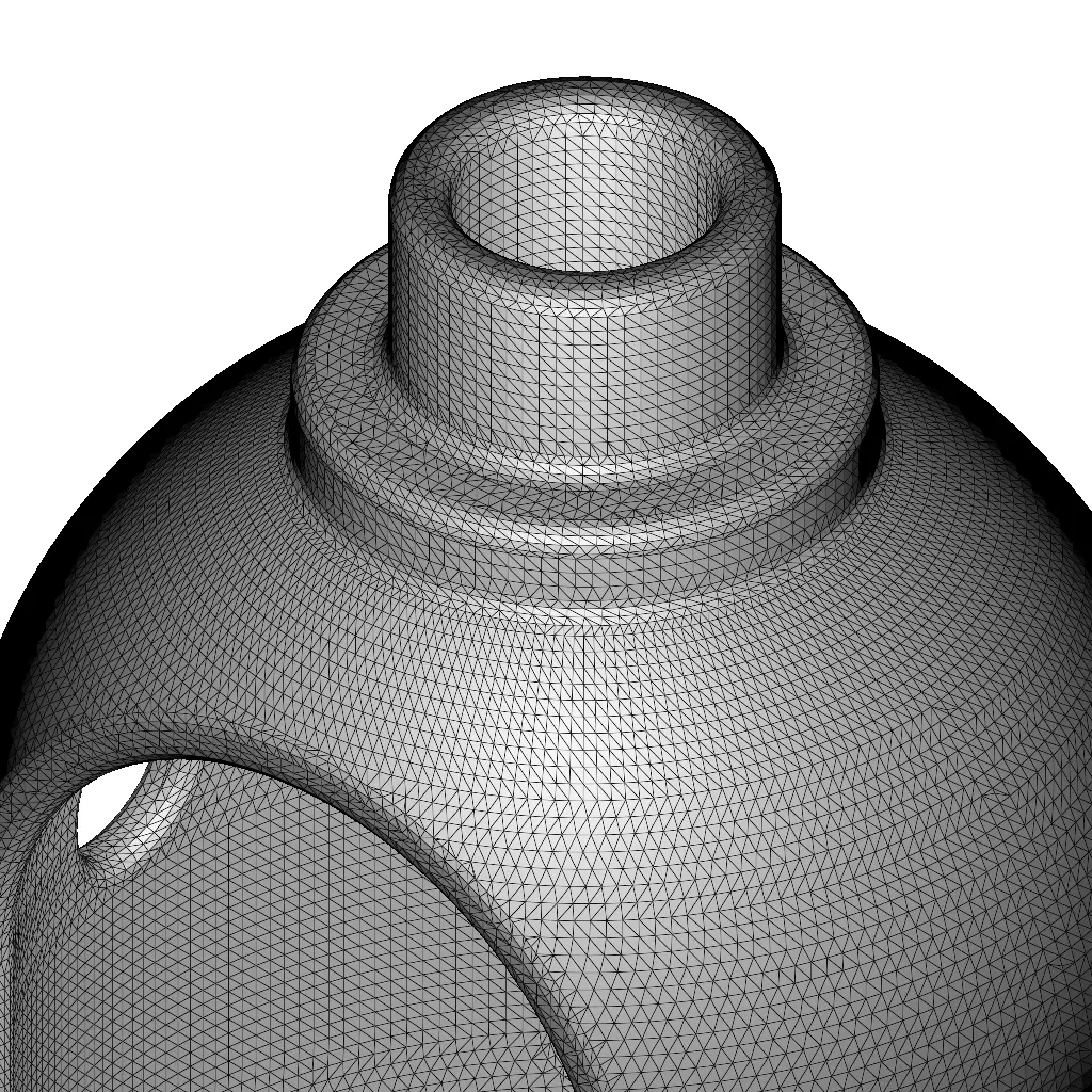 Rusty Automotive Differential Case 3D model_6