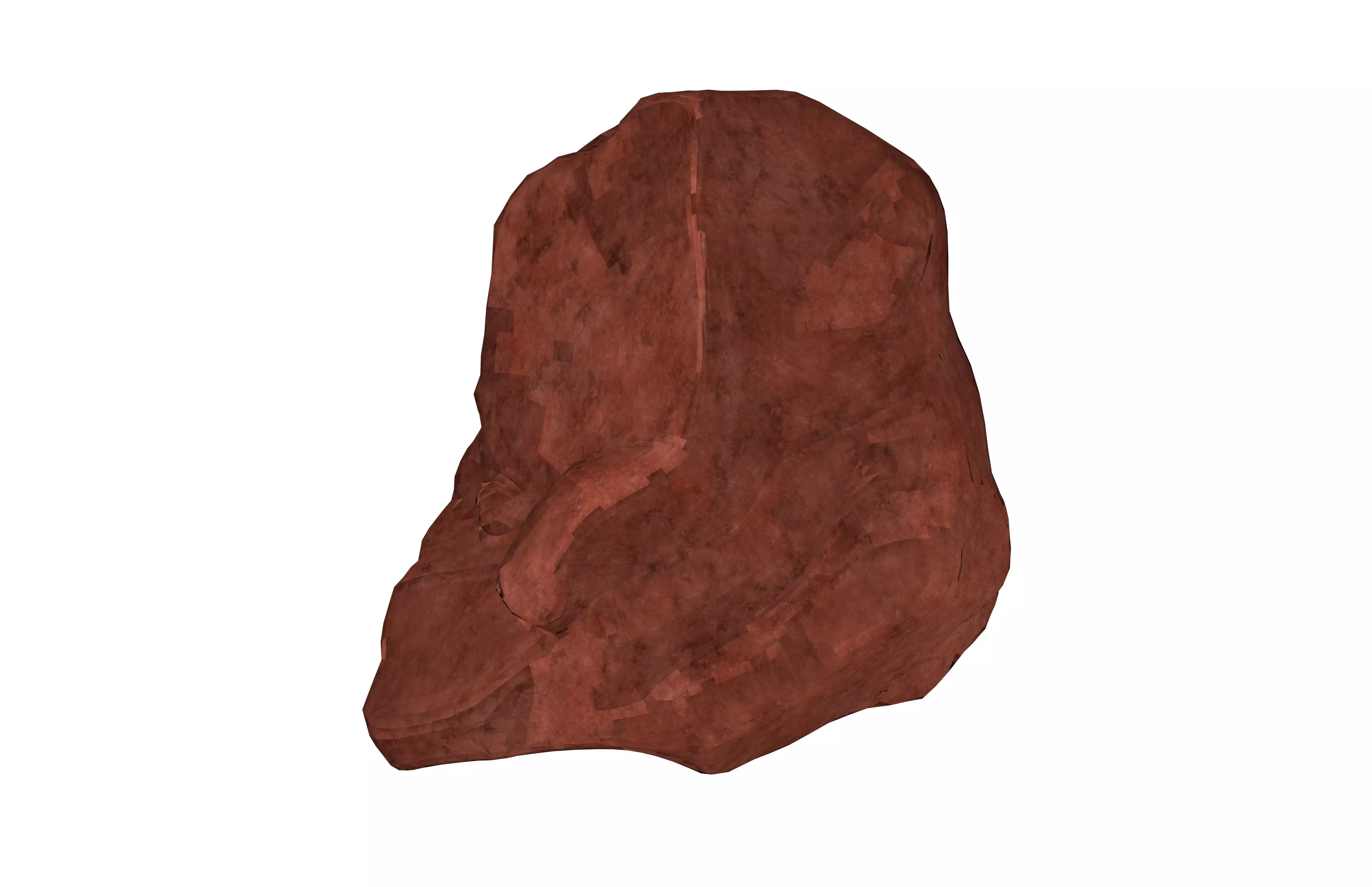 Iron Ore v1 002 Low-poly 3D model_3