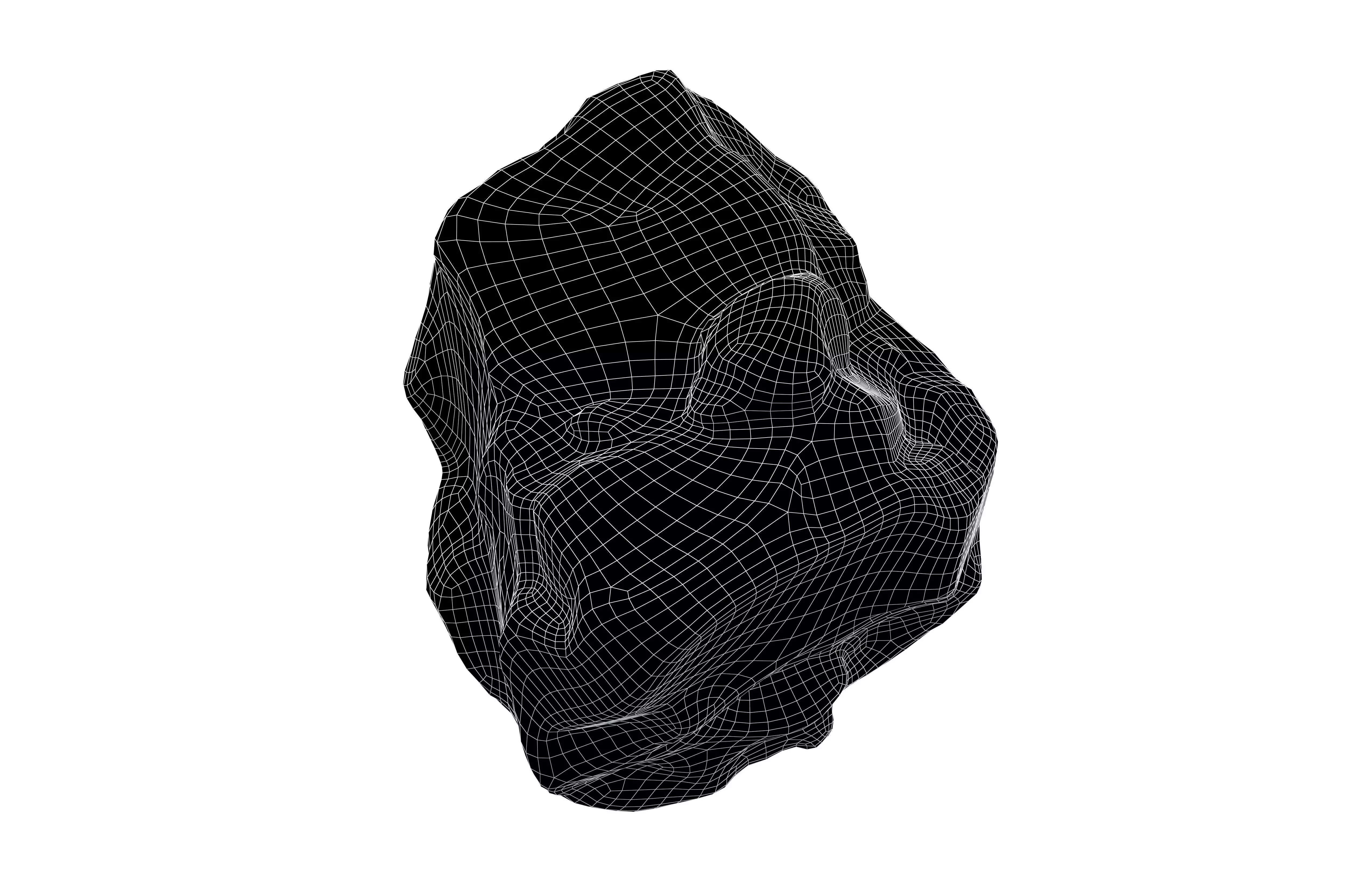 Iron Ore v1 002 Low-poly 3D model_6