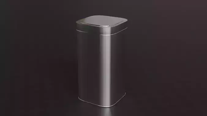 Aluminium Rounded  Square Long Tin Can 