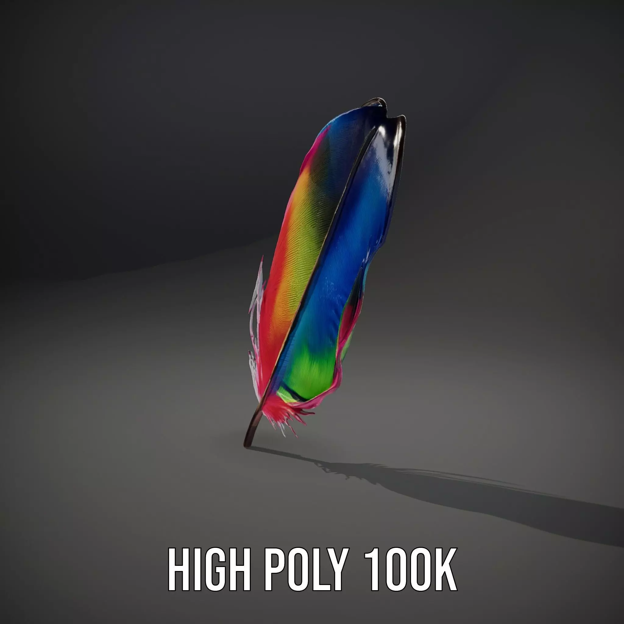 Rainbow Feather model pack Texture_10