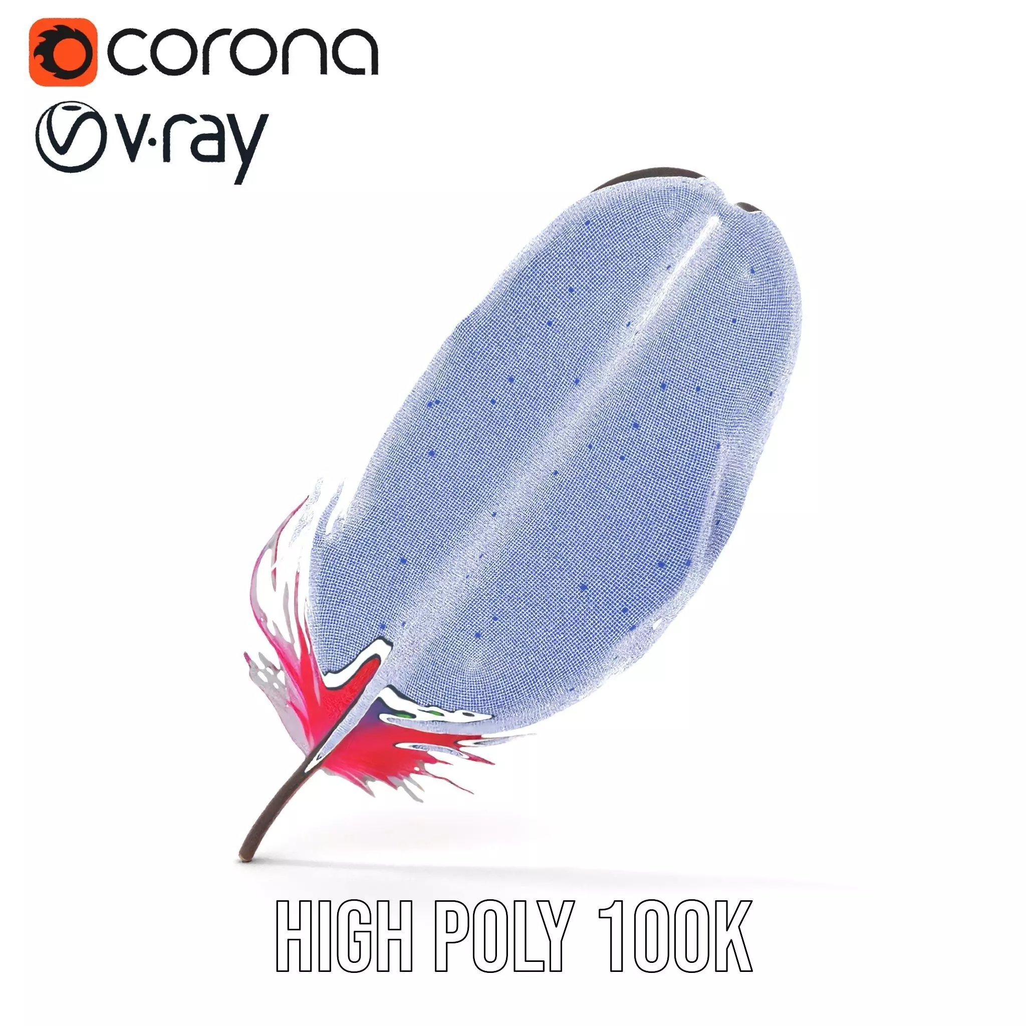 Rainbow Feather model pack Texture_31