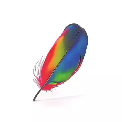 Rainbow Feather model pack Texture